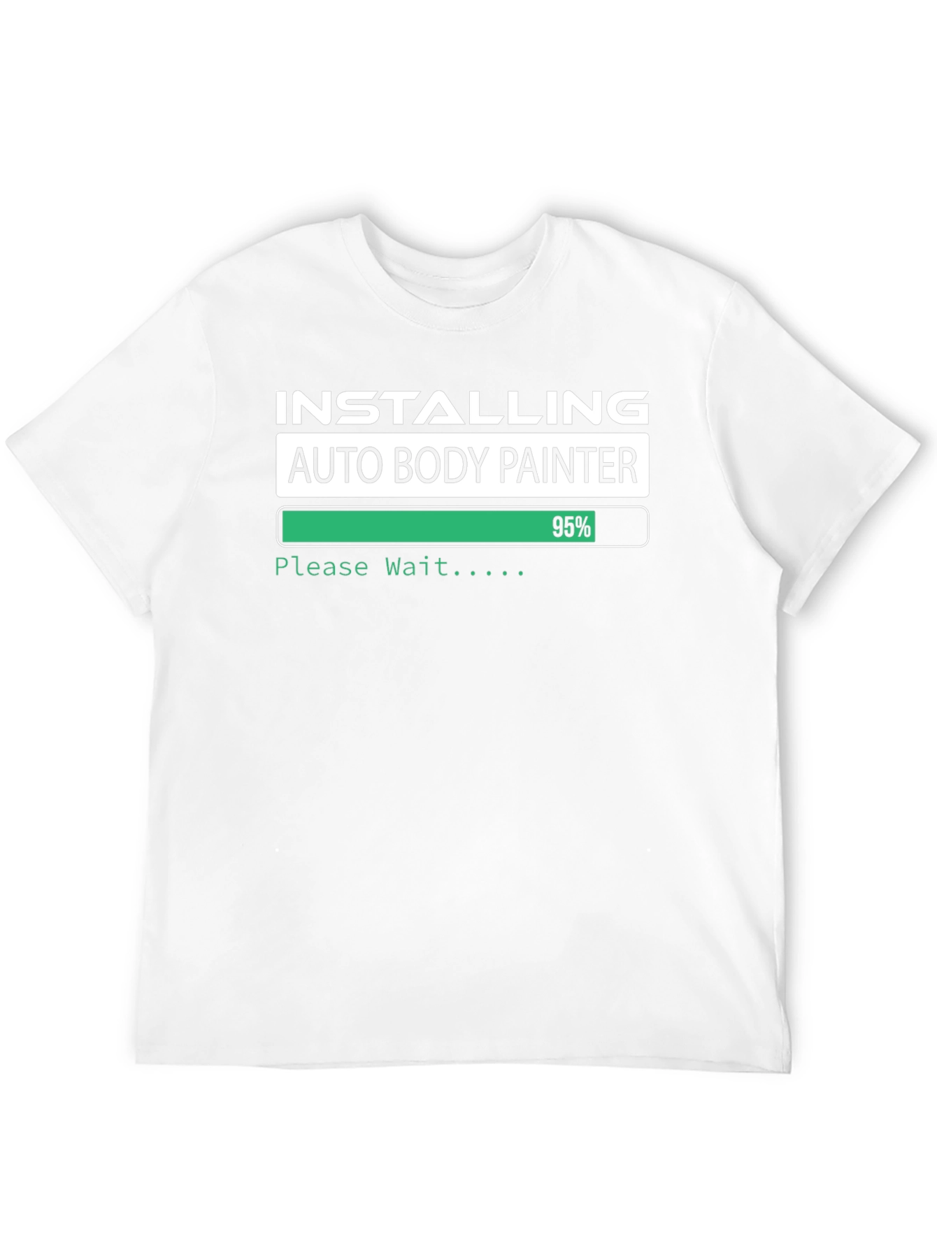 Installing Auto Body Painter T-Shirt