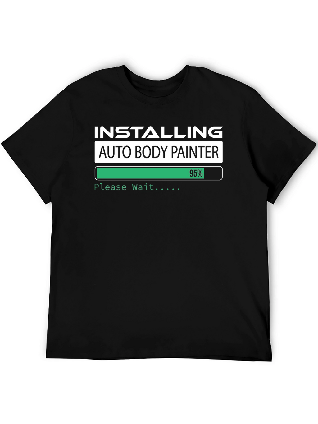 Installing Auto Body Painter T-Shirt