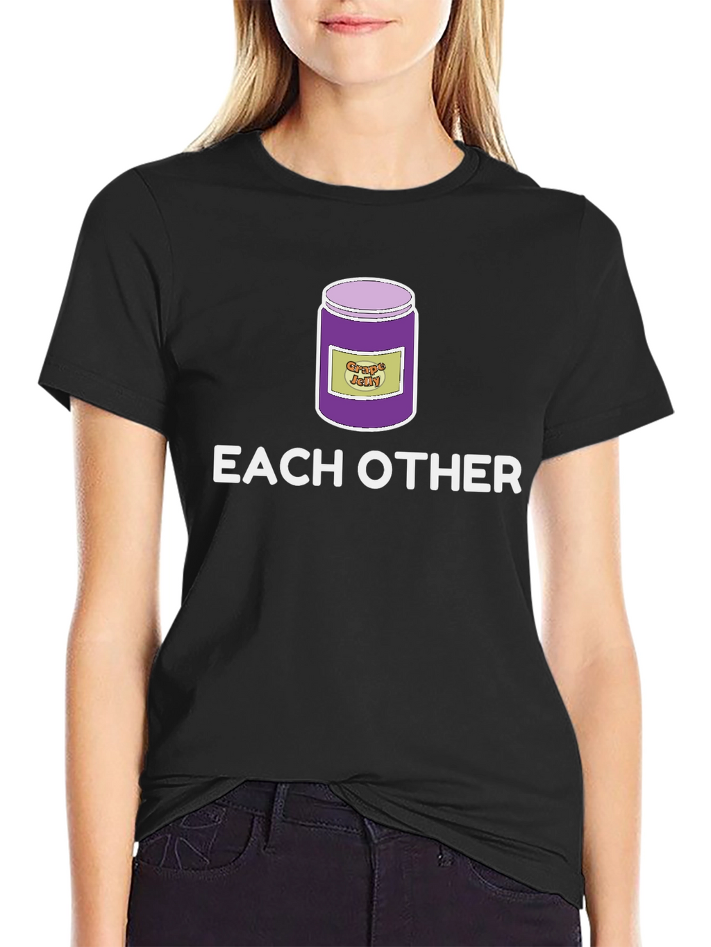 Grape Jelly Each Other Funny T-Shirt