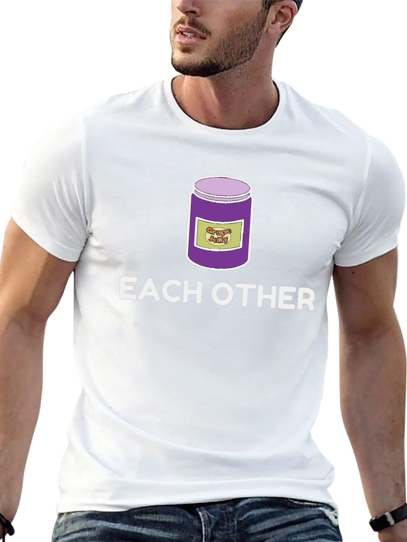 Grape Jelly Each Other Funny T-Shirt