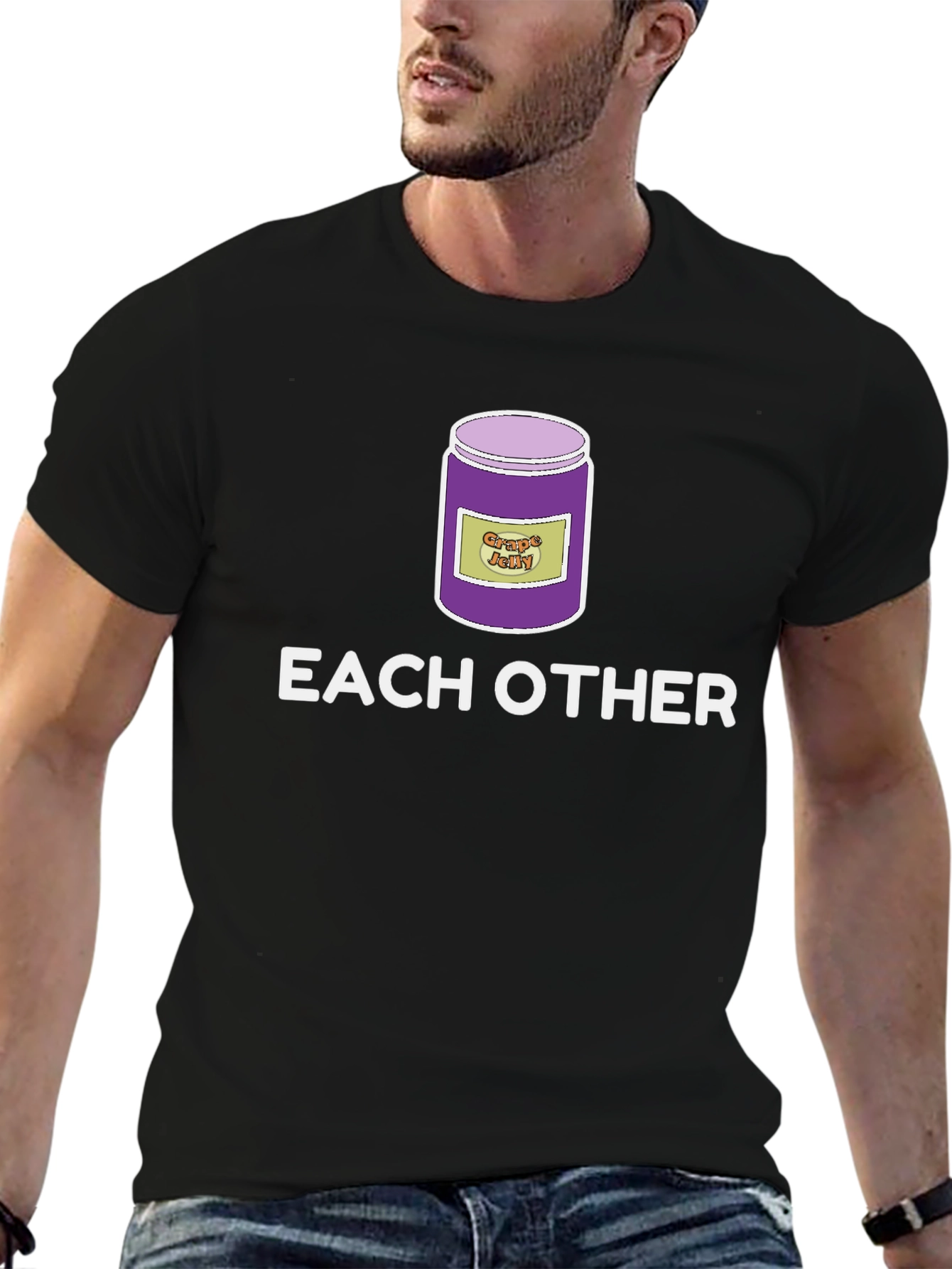 Grape Jelly Each Other Funny T-Shirt