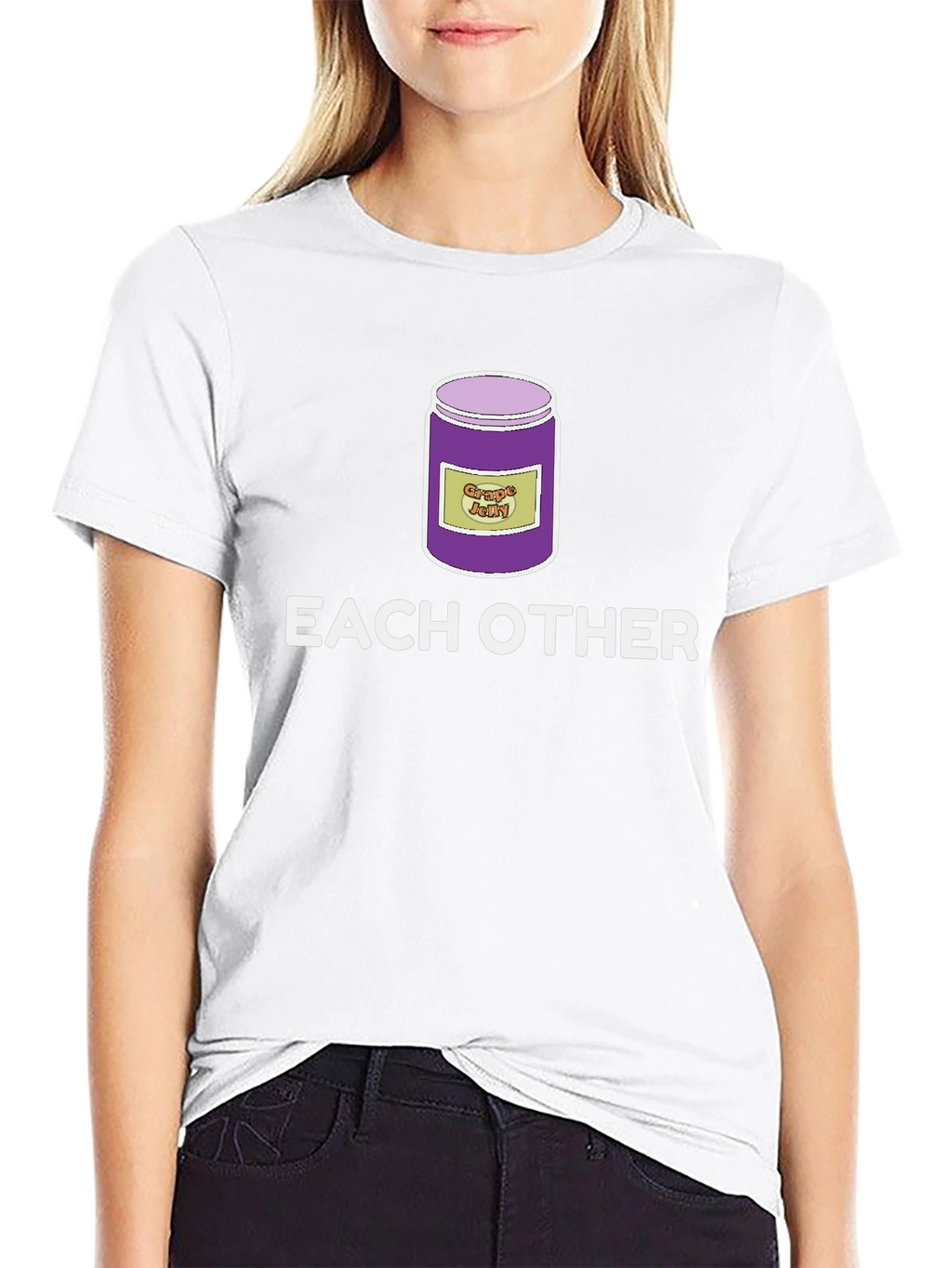 Grape Jelly Each Other Funny T-Shirt