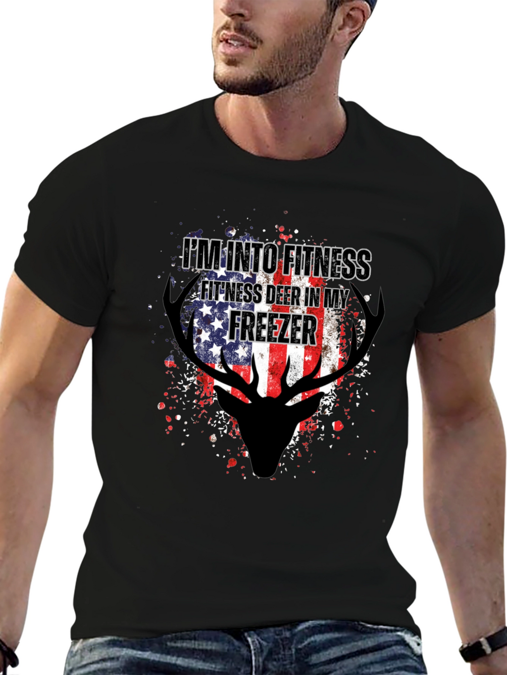 Im Into Fitness Deer In My Freezer T-Shirt