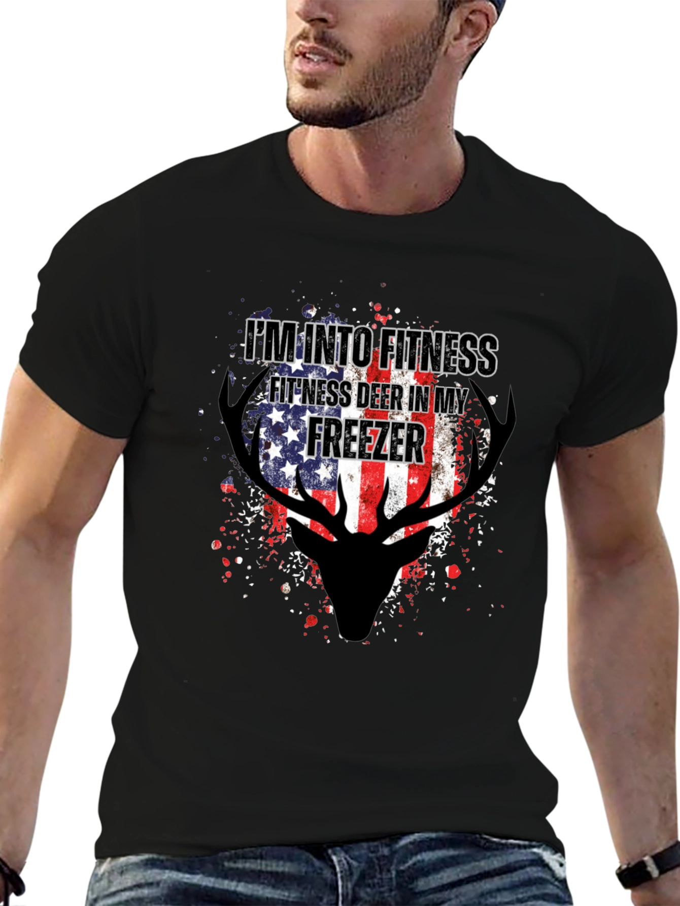 Im Into Fitness Deer In My Freezer T-Shirt