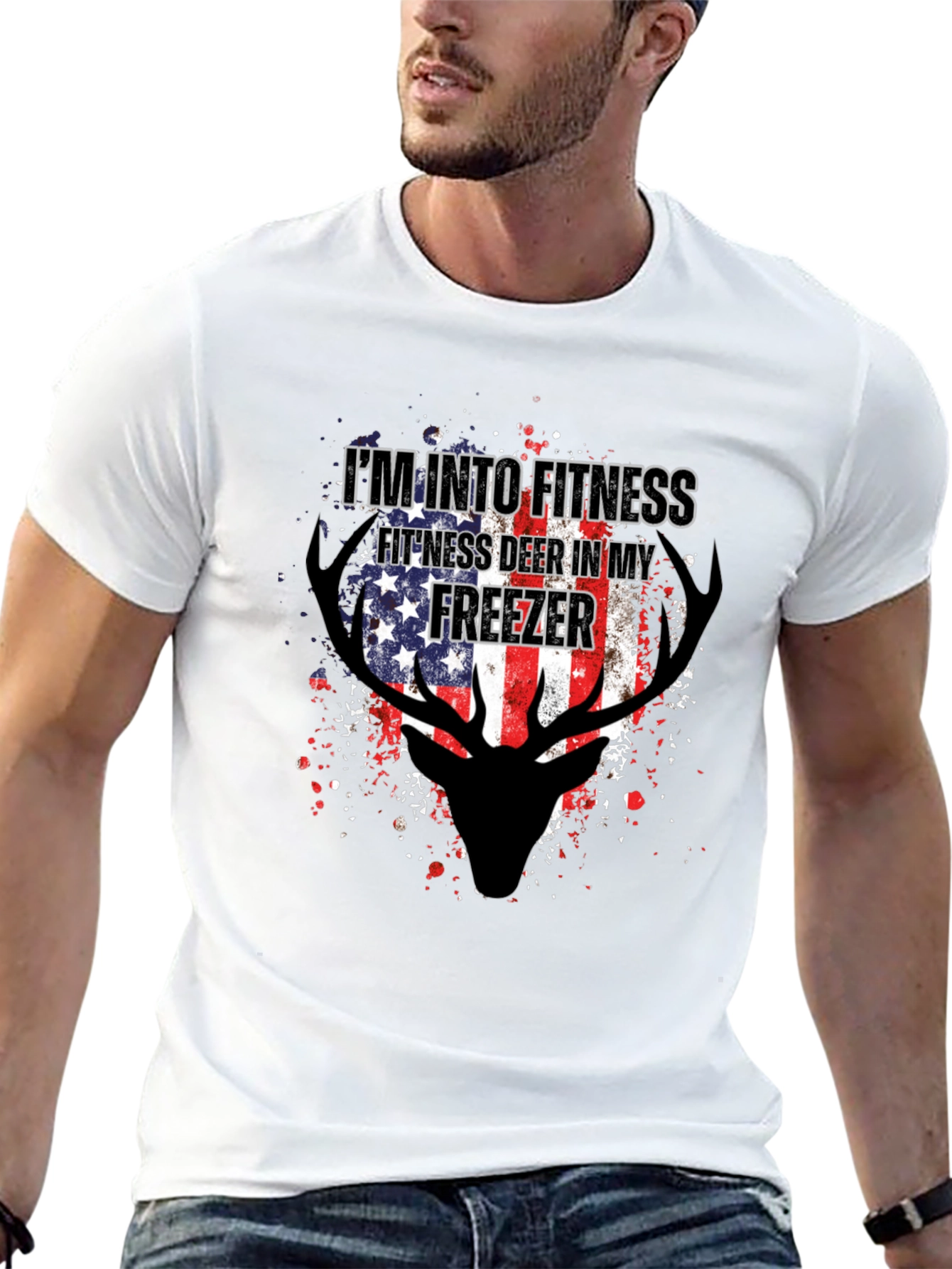 Im Into Fitness Deer In My Freezer T-Shirt