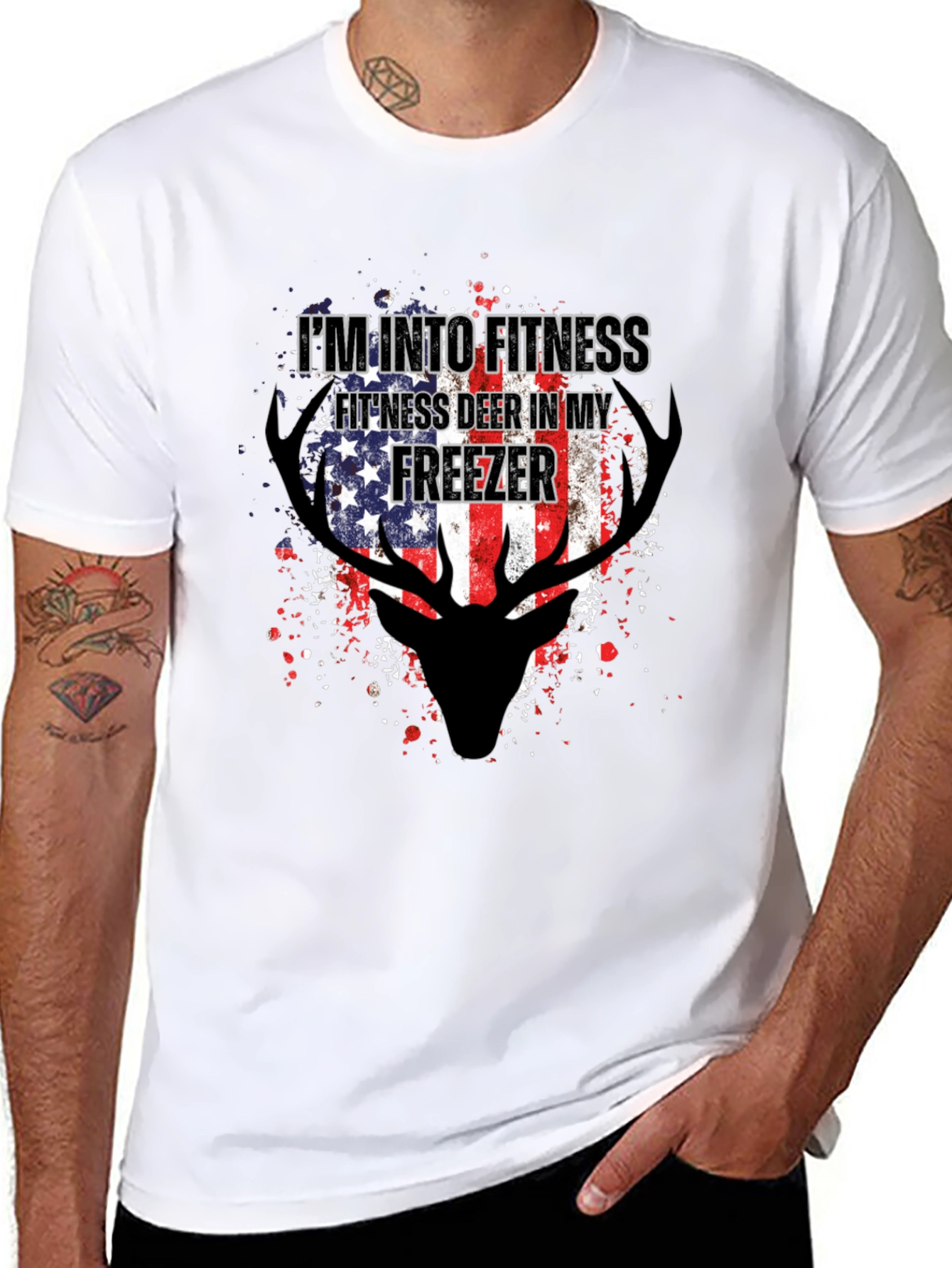Im Into Fitness Deer In My Freezer T-Shirt