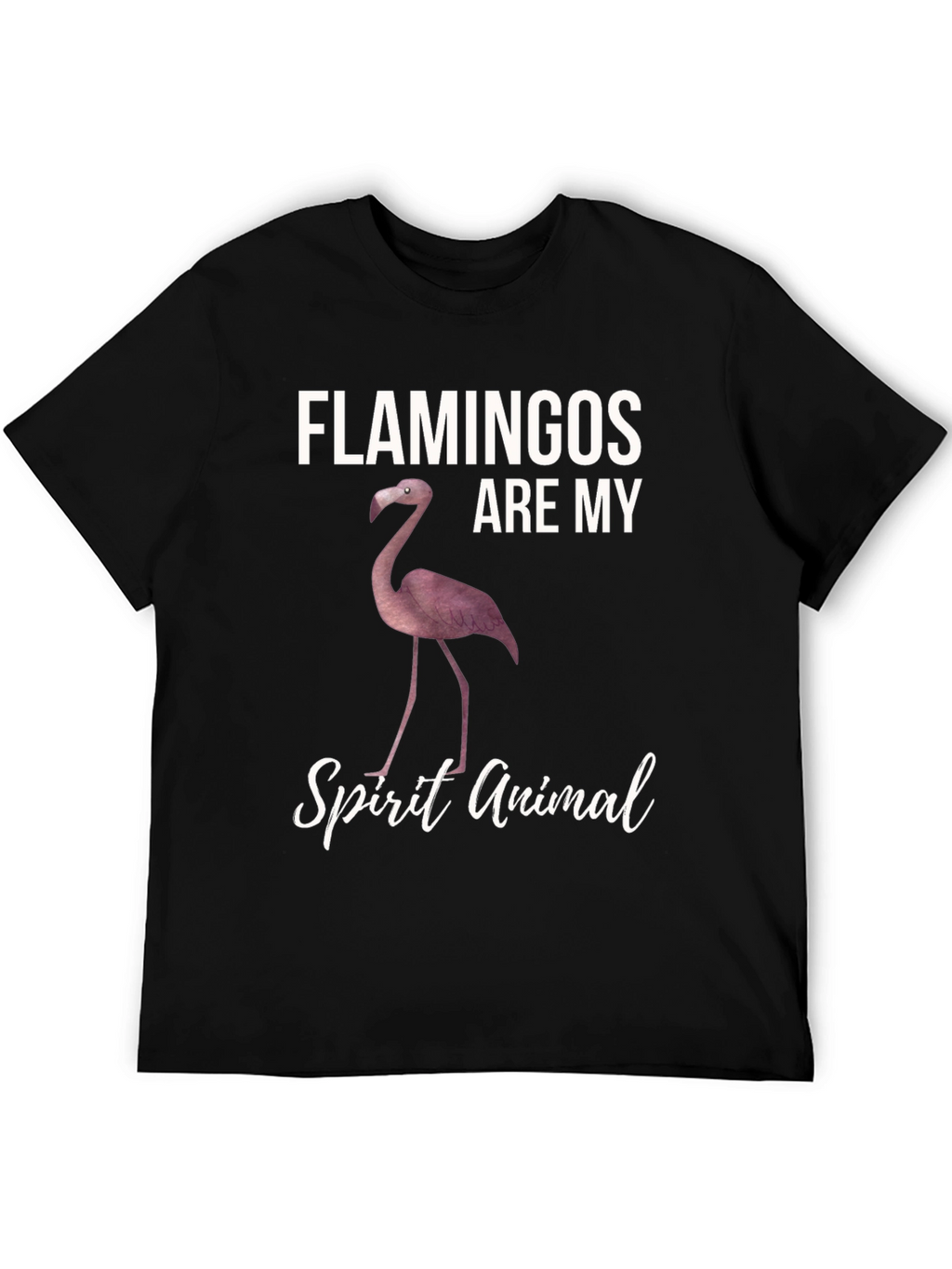 Flamingos Are My Spirit Animal T-Shirt