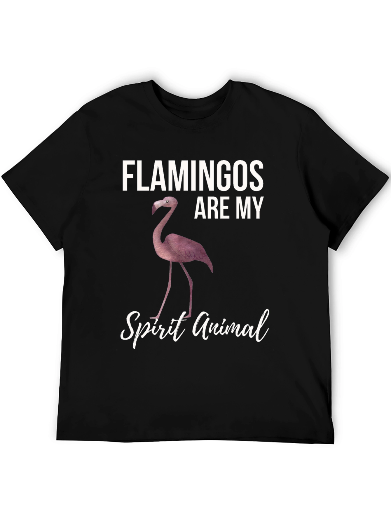 Flamingos Are My Spirit Animal T-Shirt