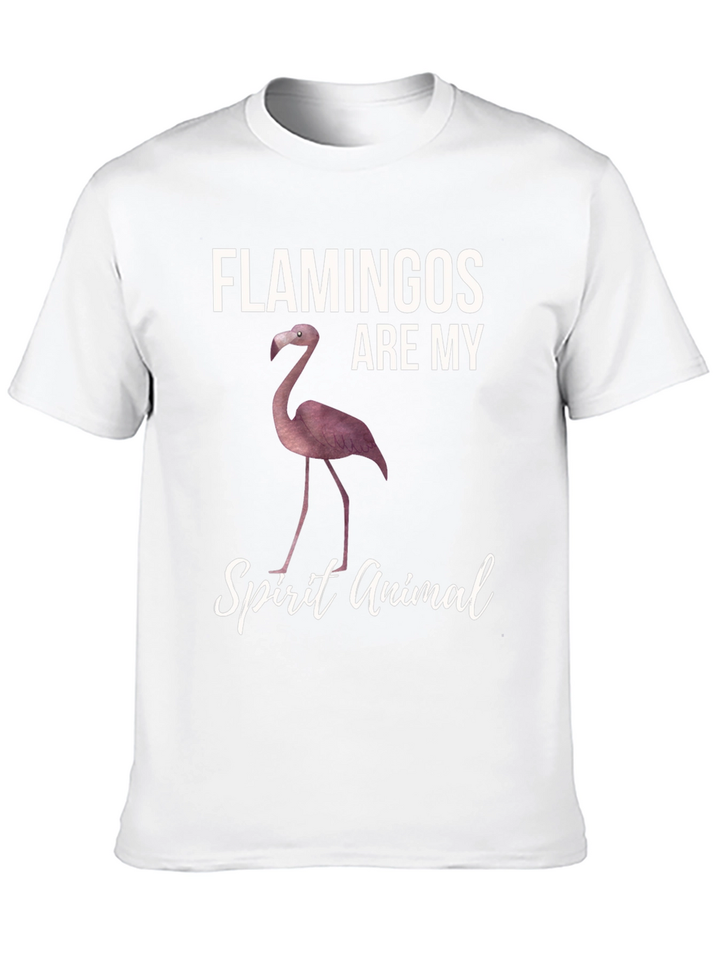 Flamingos Are My Spirit Animal T-Shirt
