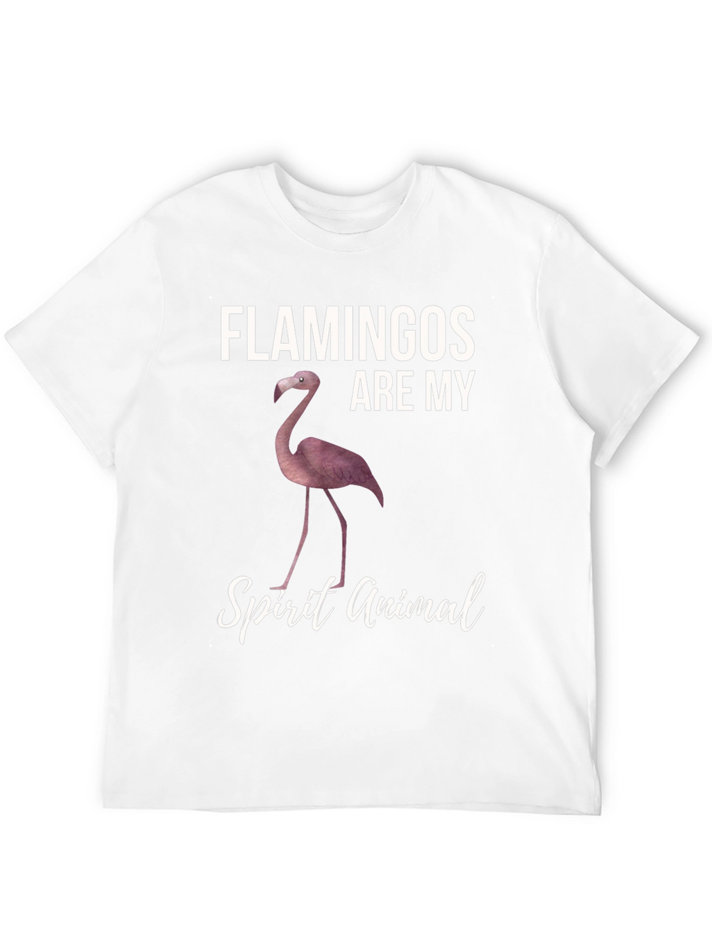 Flamingos Are My Spirit Animal T-Shirt