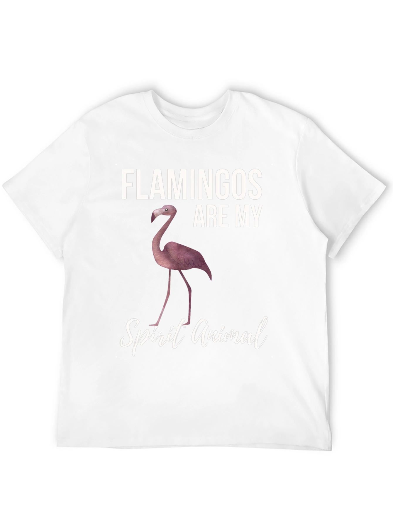 Flamingos Are My Spirit Animal T-Shirt