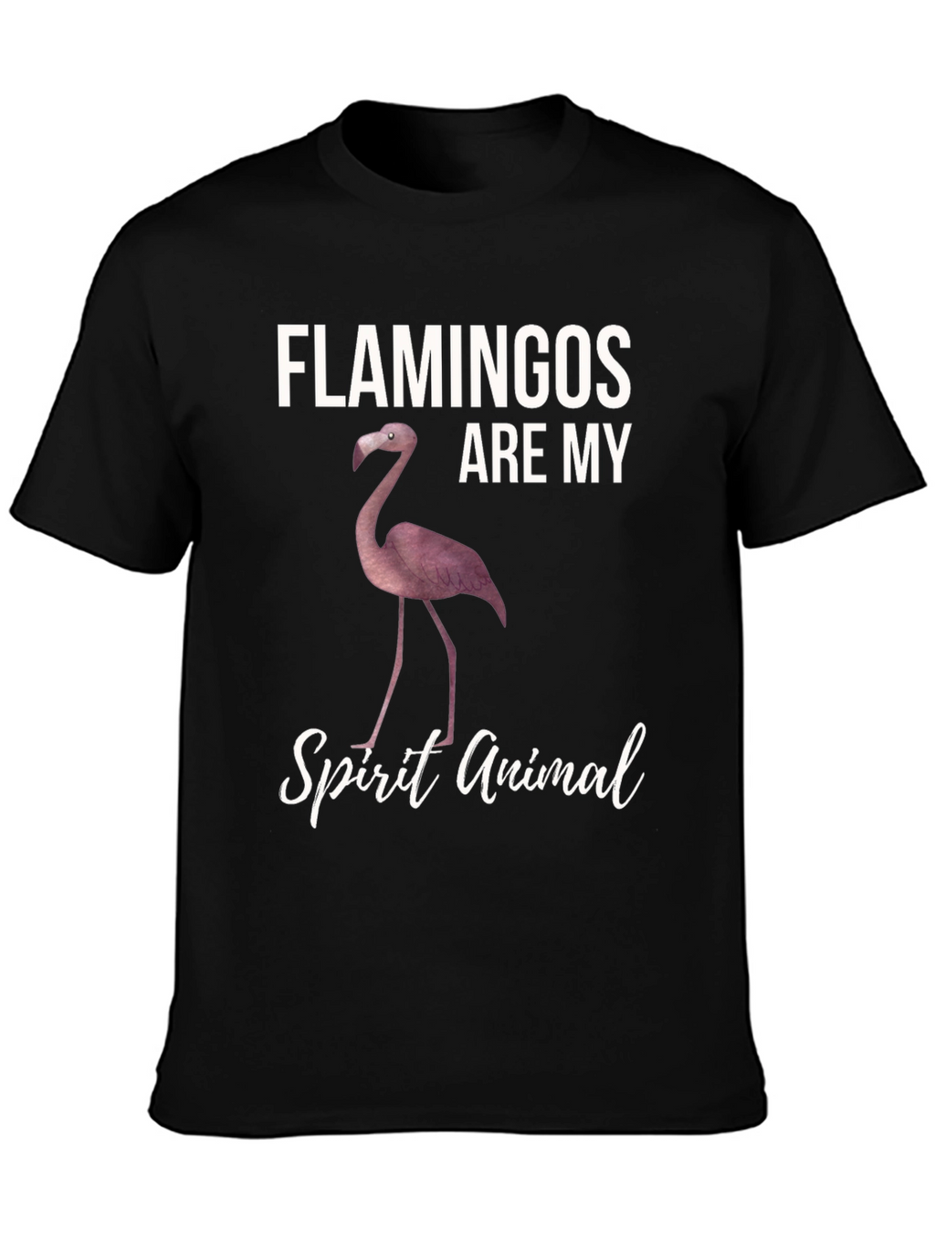 Flamingos Are My Spirit Animal T-Shirt