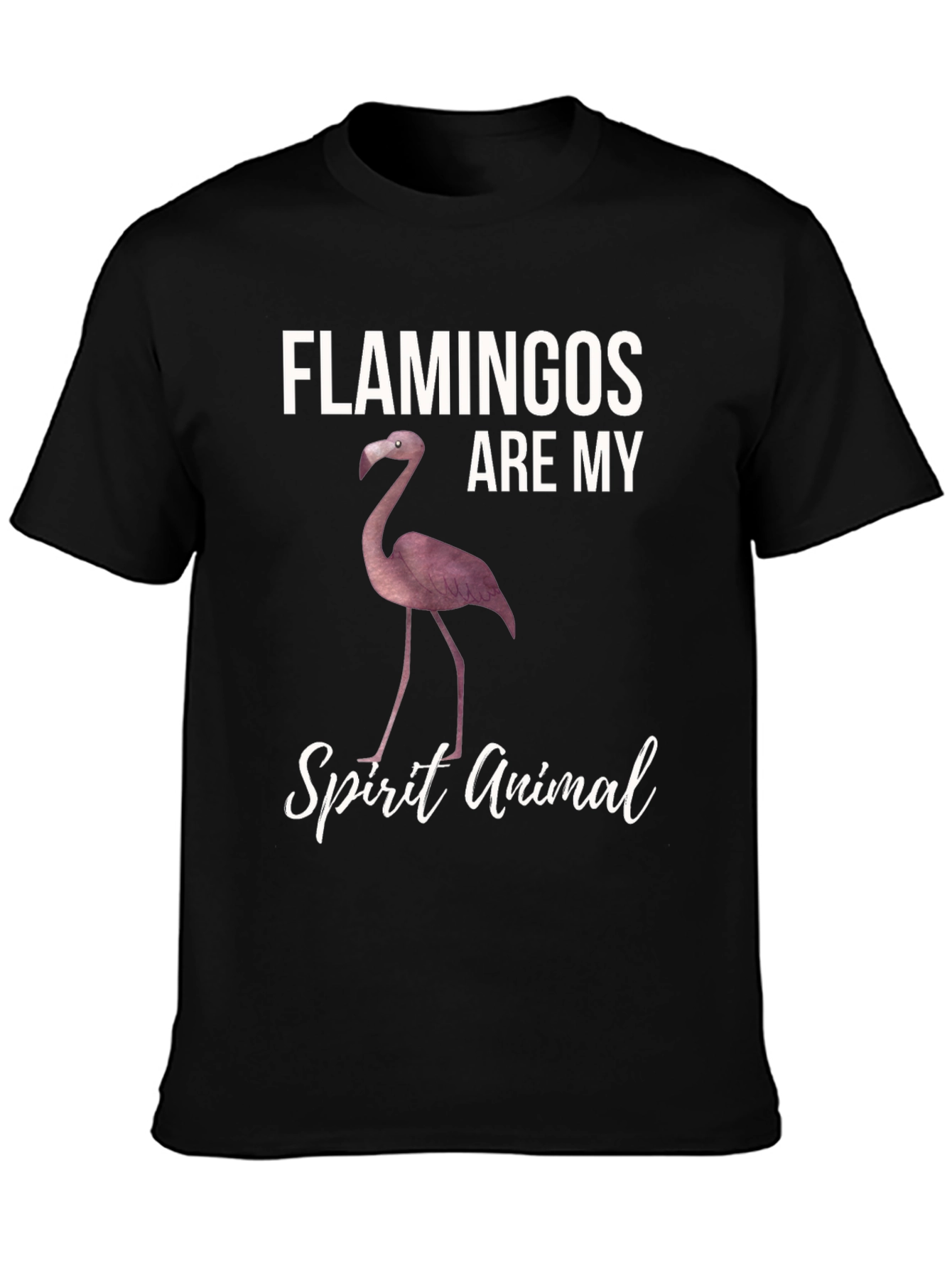 Flamingos Are My Spirit Animal T-Shirt