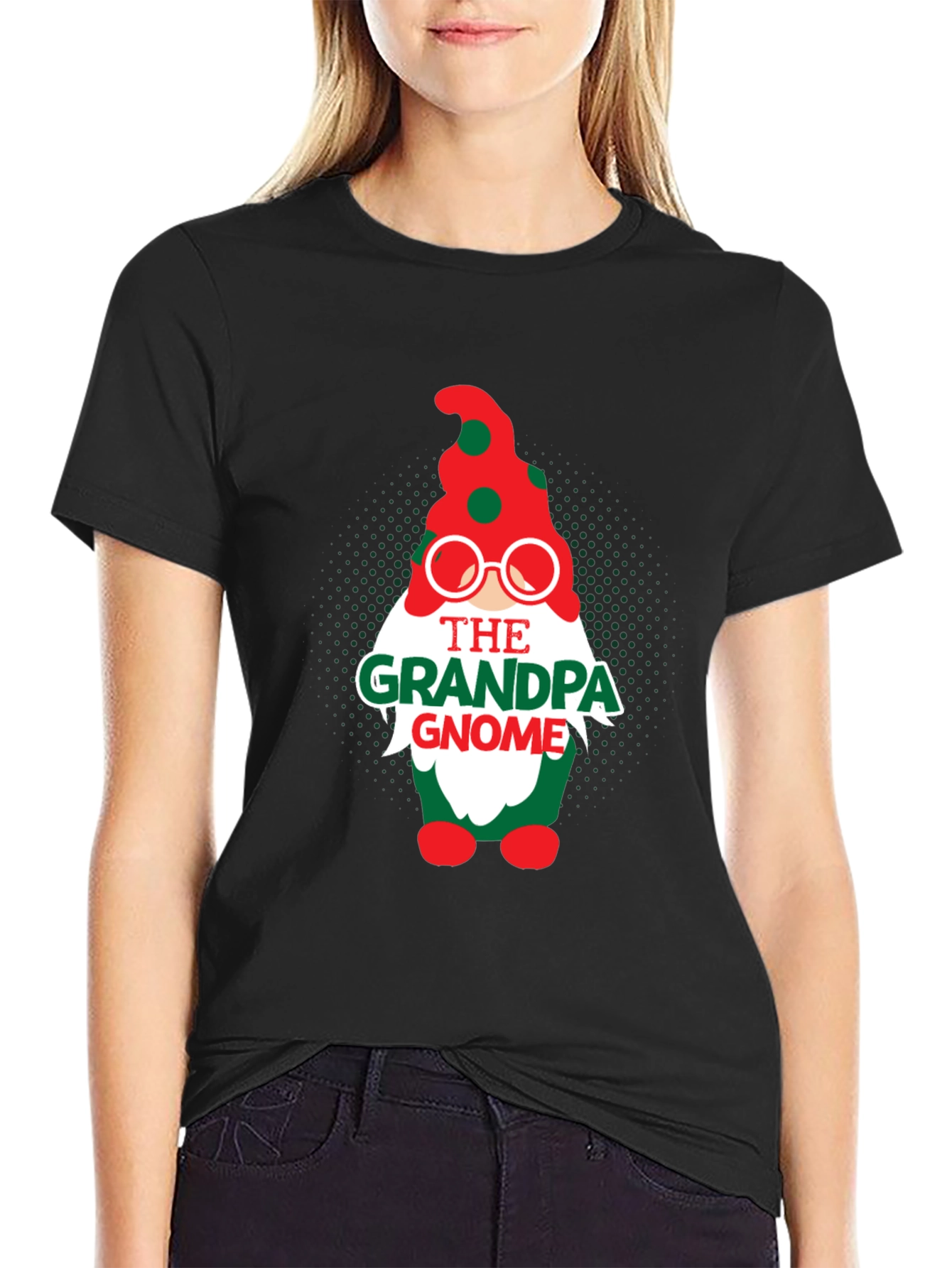 Grandpa Gnome Christmas T-Shirt