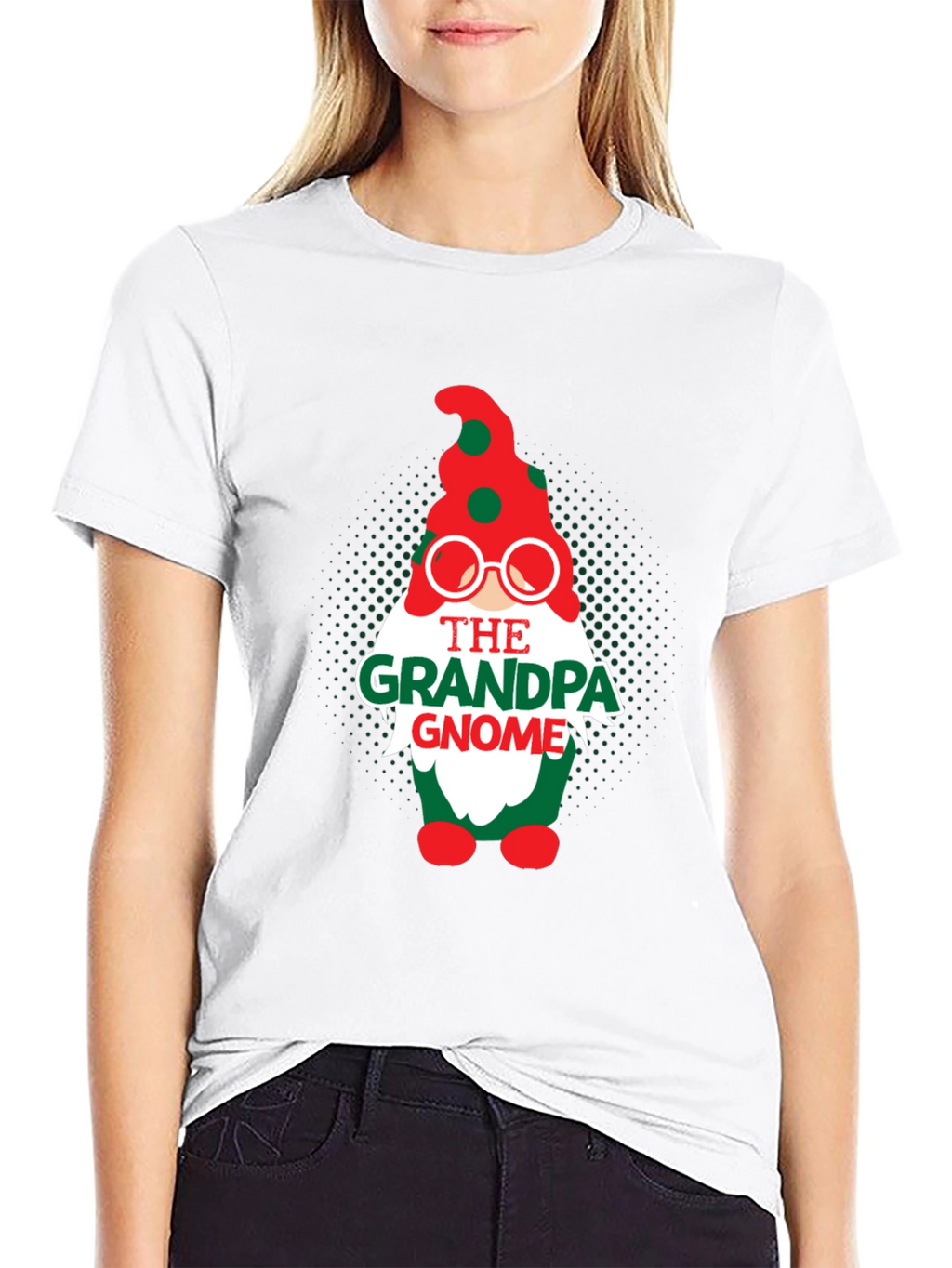 Grandpa Gnome Christmas T-Shirt