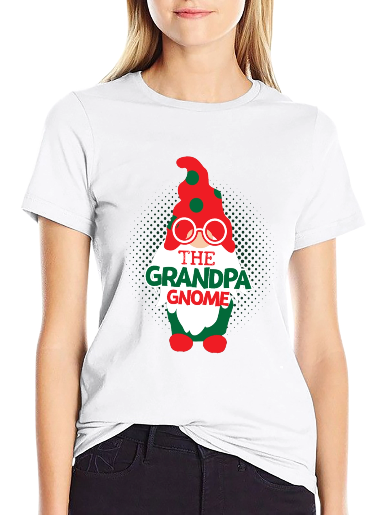 Grandpa Gnome Christmas T-Shirt