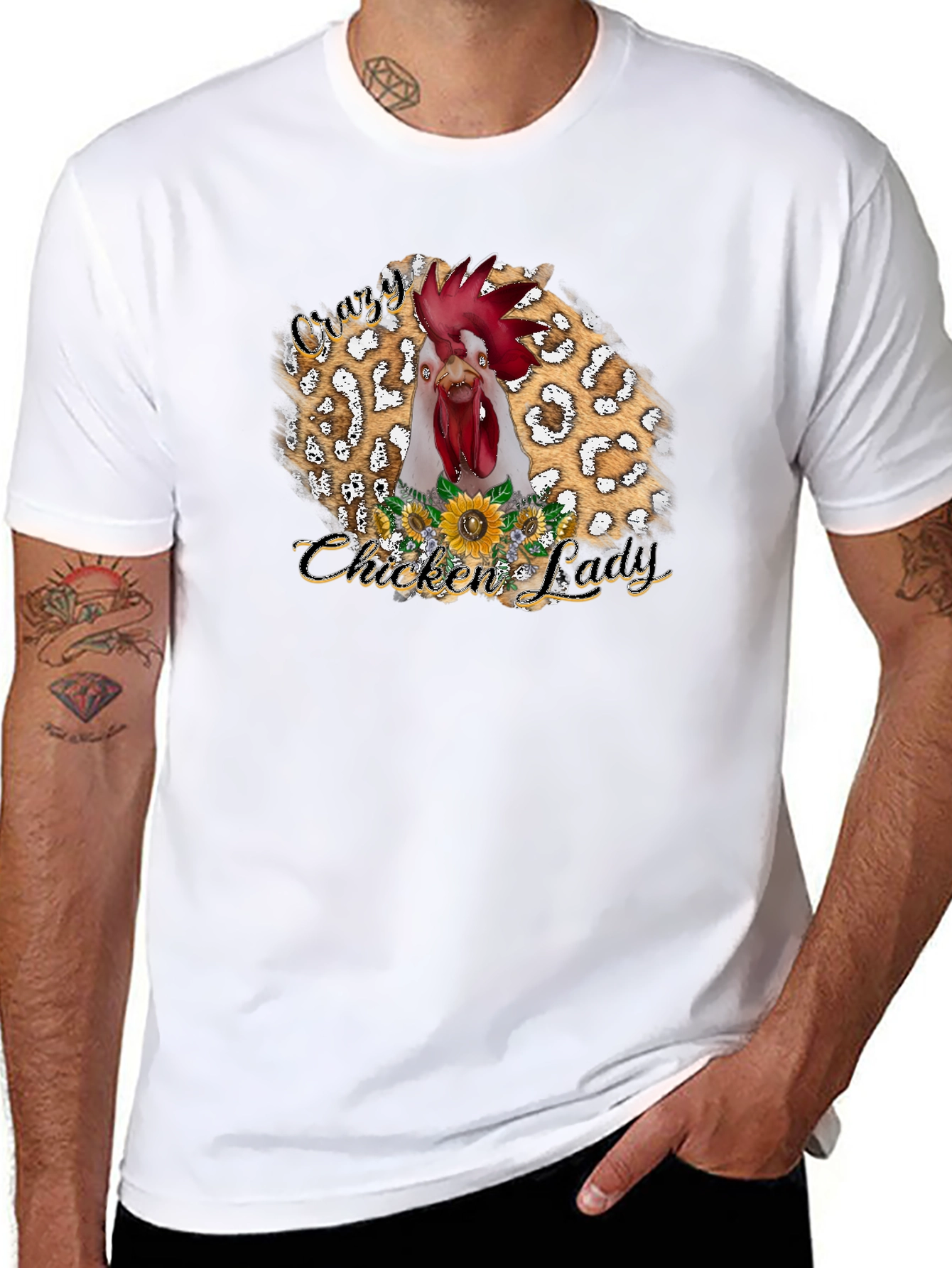 Crazy Chicken Lady T-Shirt