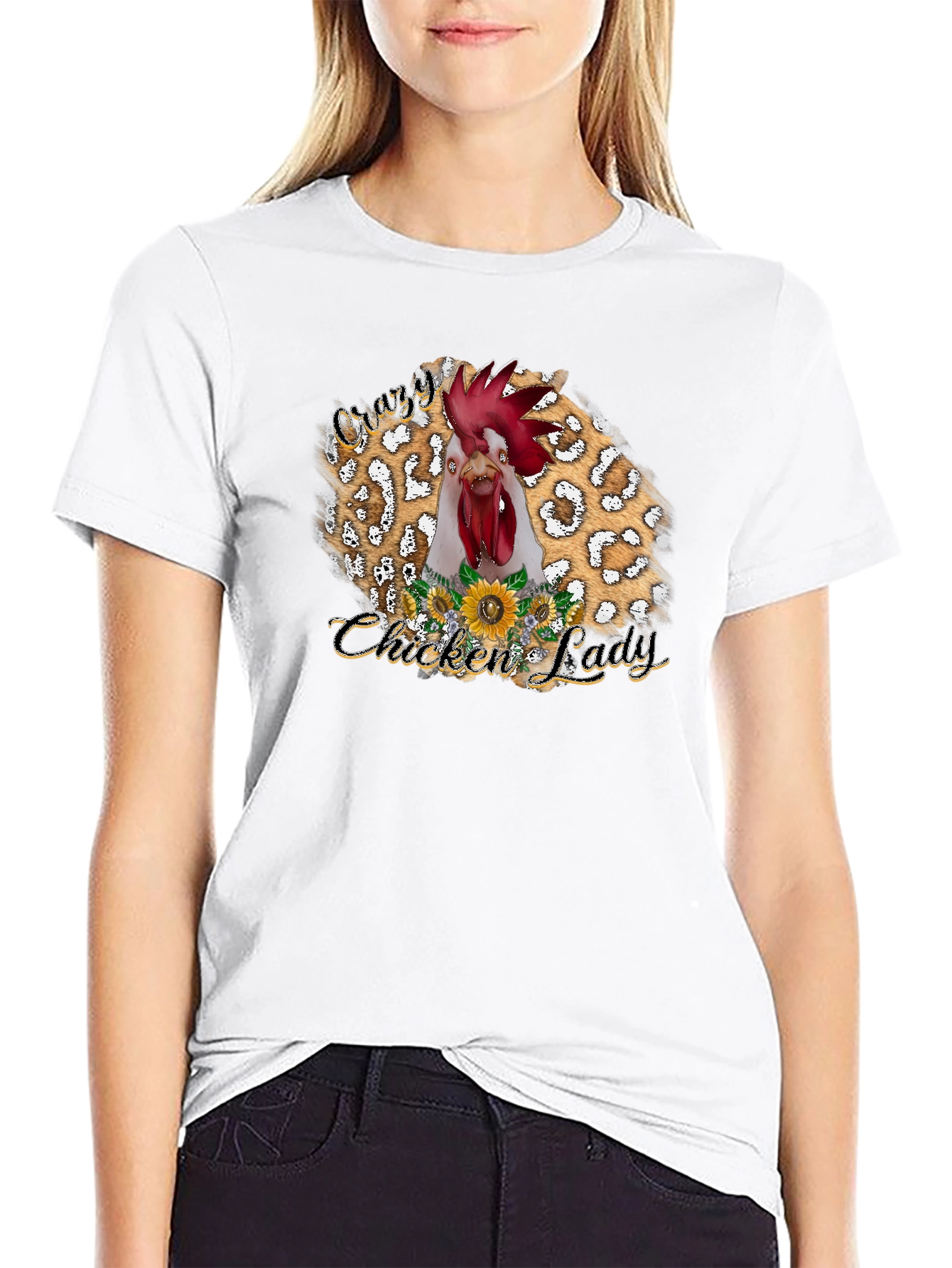 Crazy Chicken Lady T-Shirt
