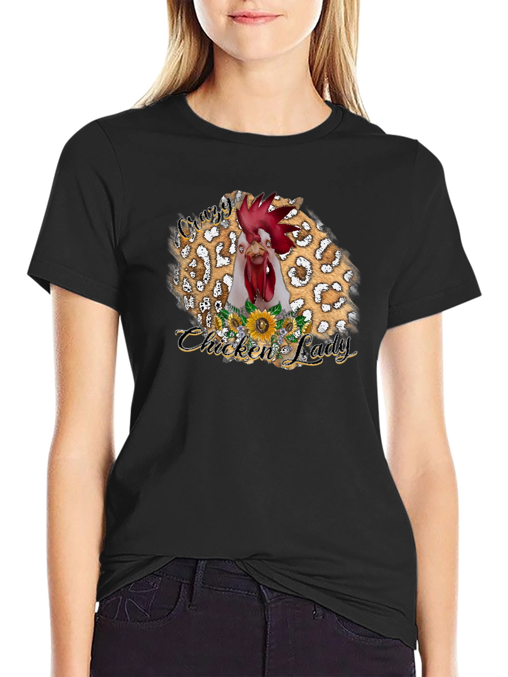 Crazy Chicken Lady T-Shirt