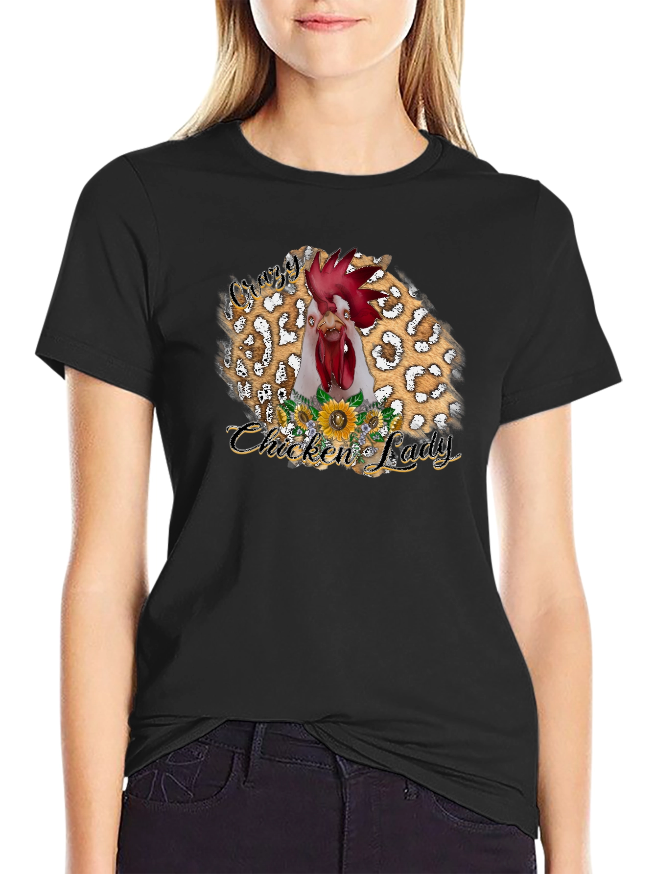 Crazy Chicken Lady T-Shirt