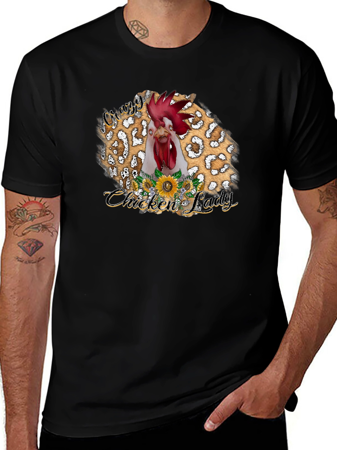 Crazy Chicken Lady T-Shirt