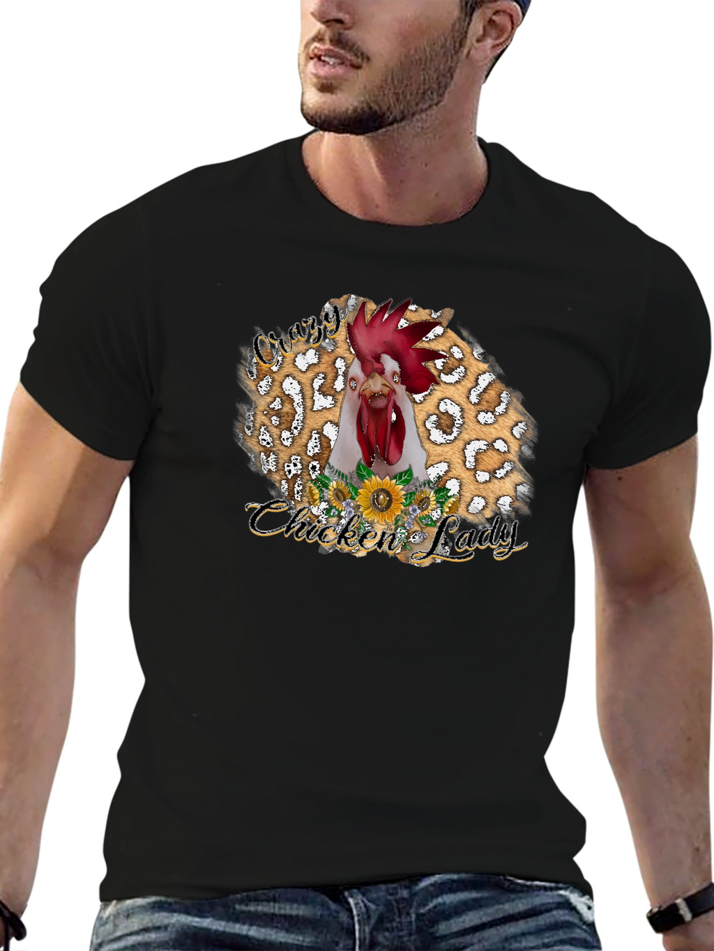 Crazy Chicken Lady T-Shirt