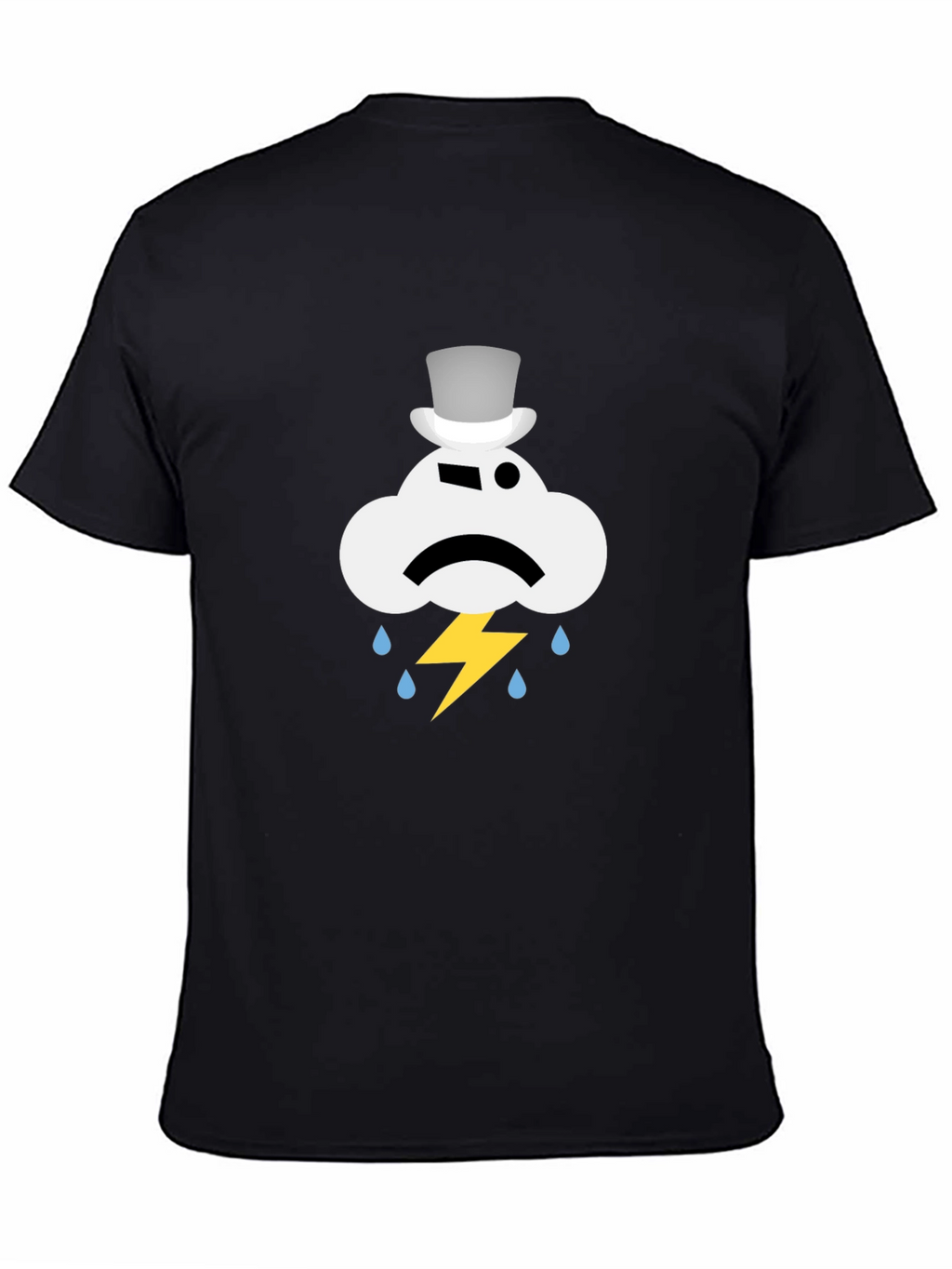 Funny Grumpy Cloud T-Shirt - Weather Humor Tee
