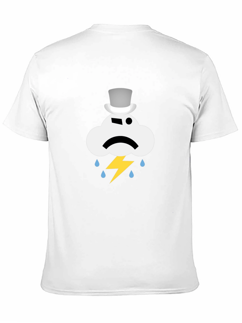 Funny Grumpy Cloud T-Shirt - Weather Humor Tee