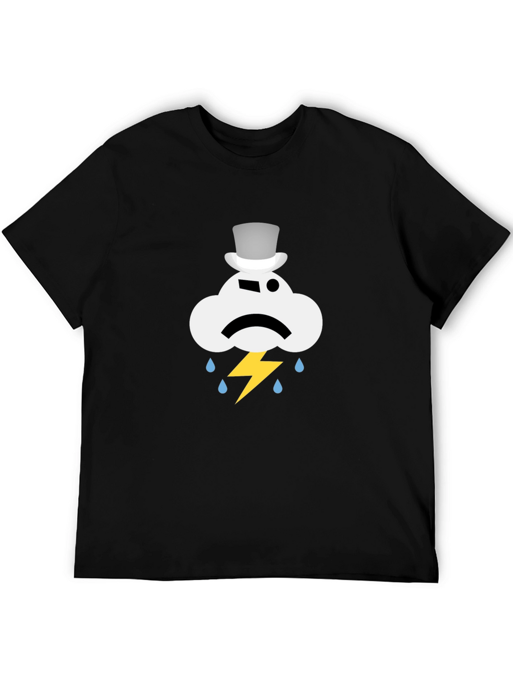 Funny Grumpy Cloud T-Shirt - Weather Humor Tee