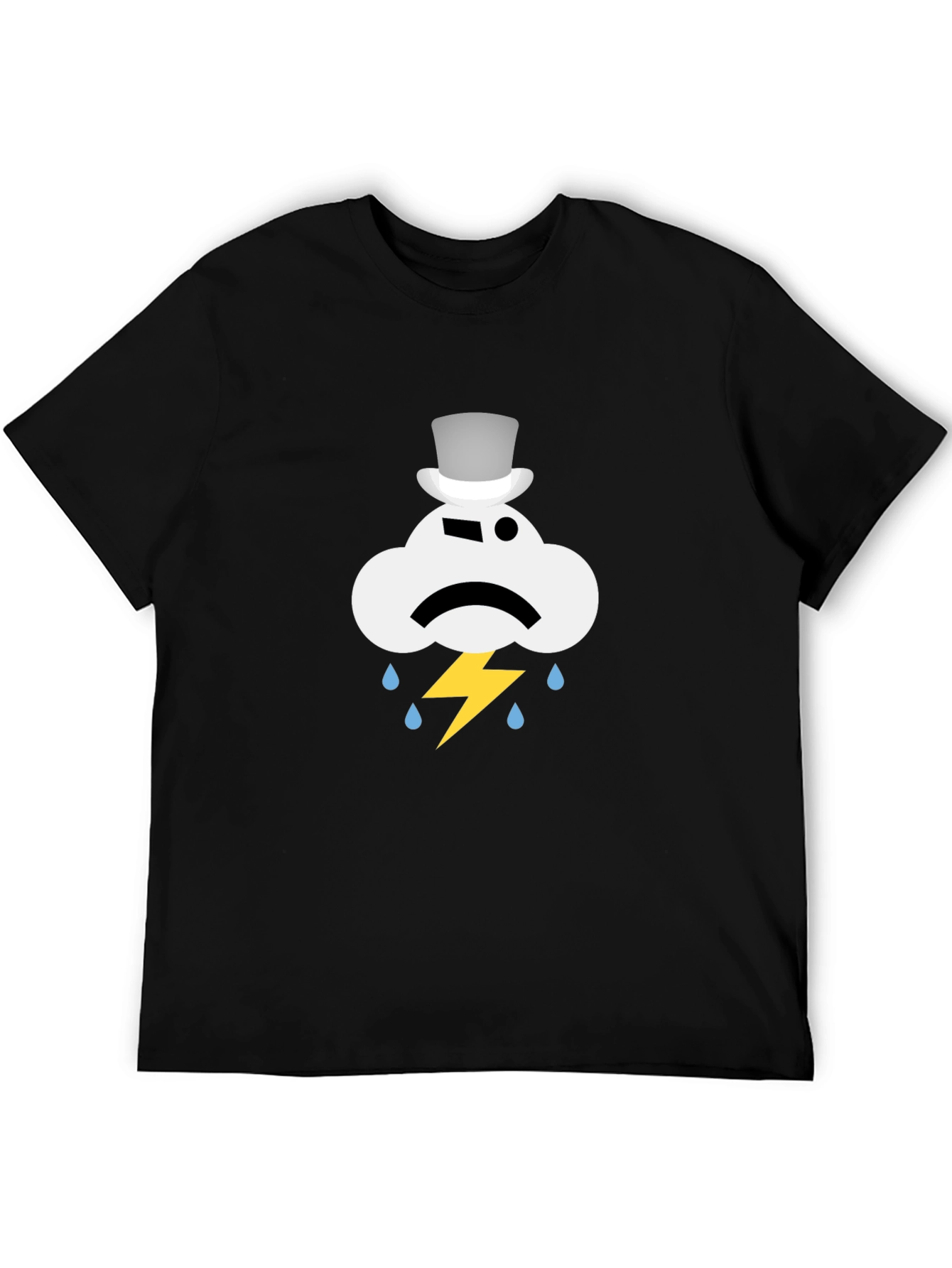 Funny Grumpy Cloud T-Shirt - Weather Humor Tee