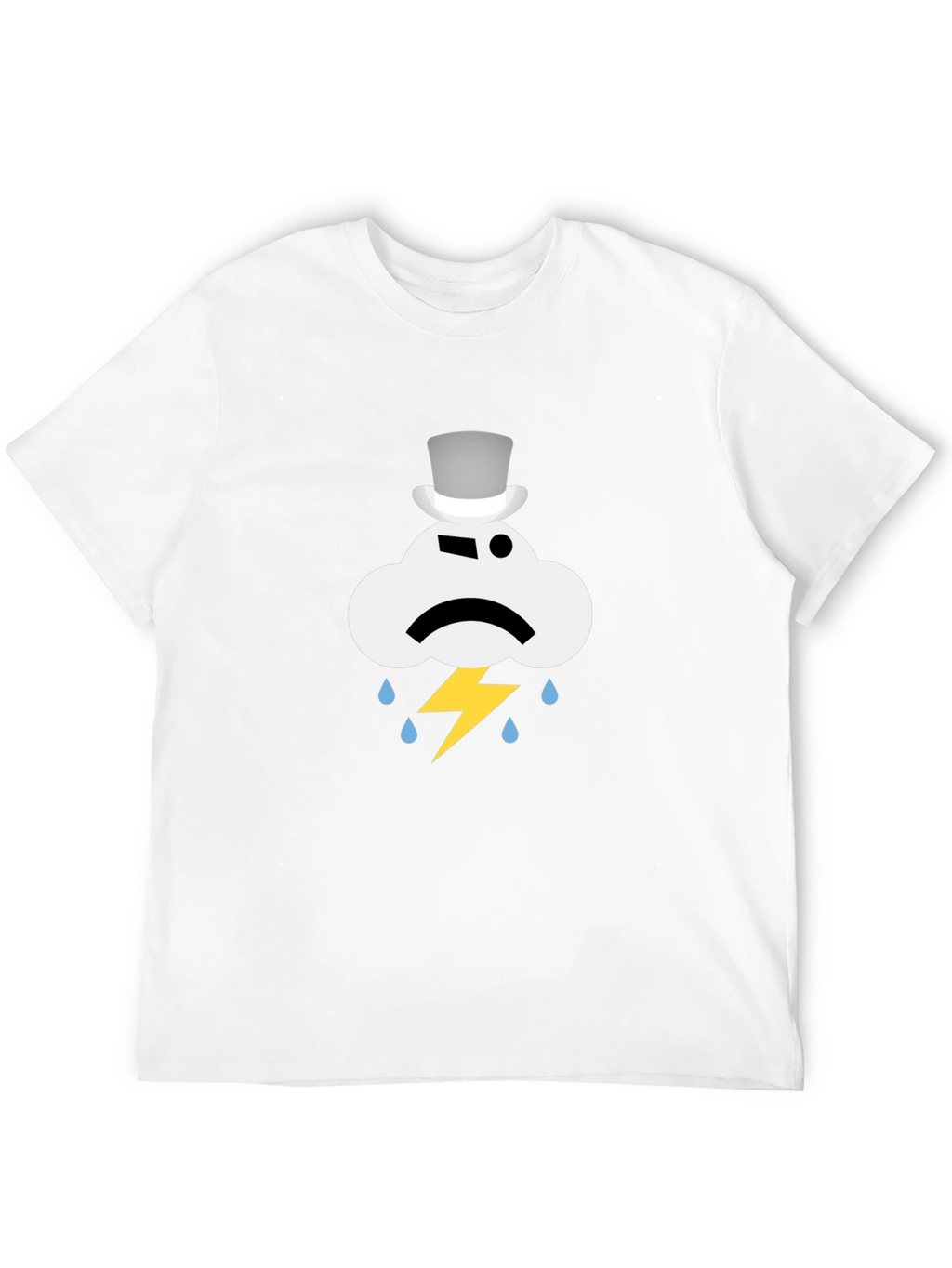 Funny Grumpy Cloud T-Shirt - Weather Humor Tee