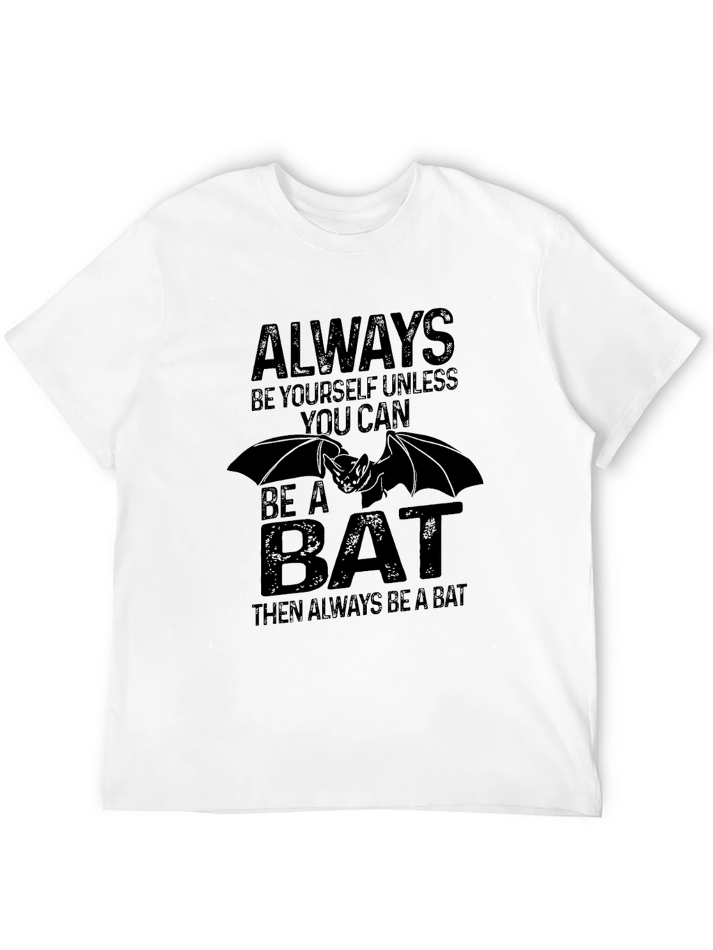 Always Be a Bat Black Graphic Tee