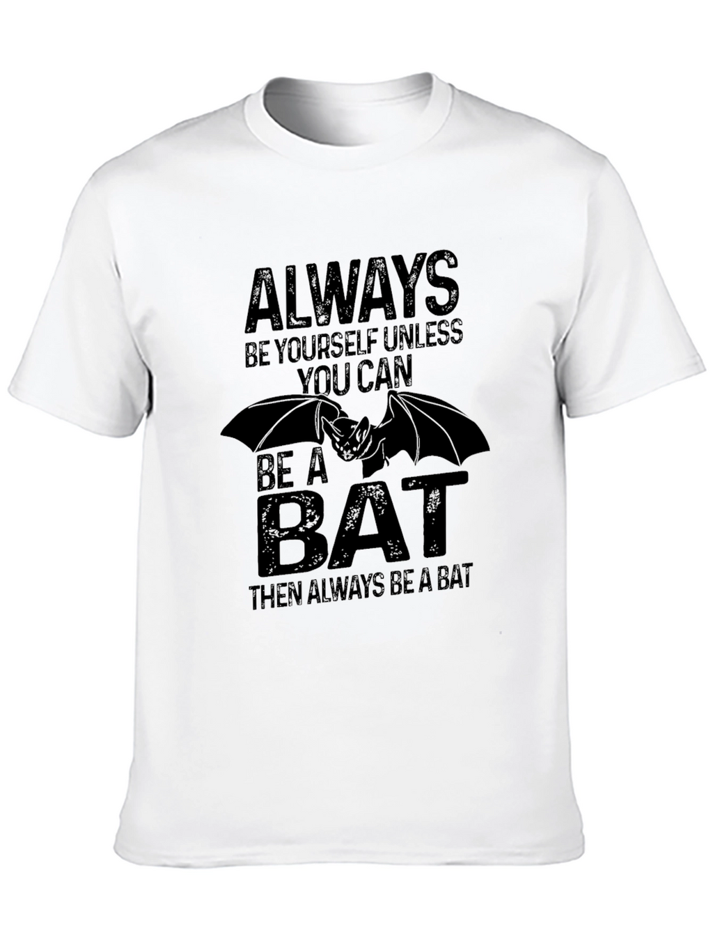 Always Be a Bat Black Graphic Tee