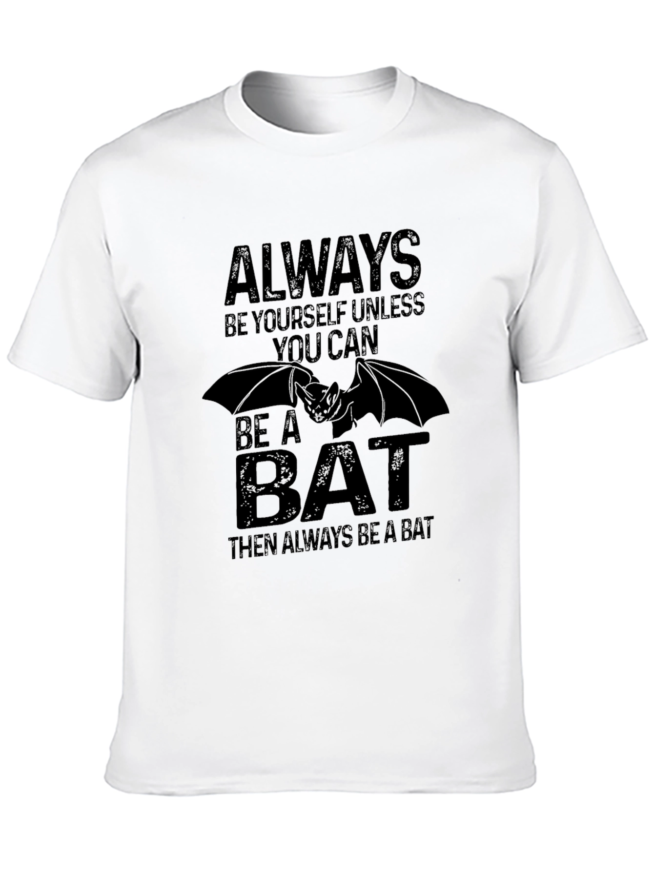 Always Be a Bat Black Graphic Tee