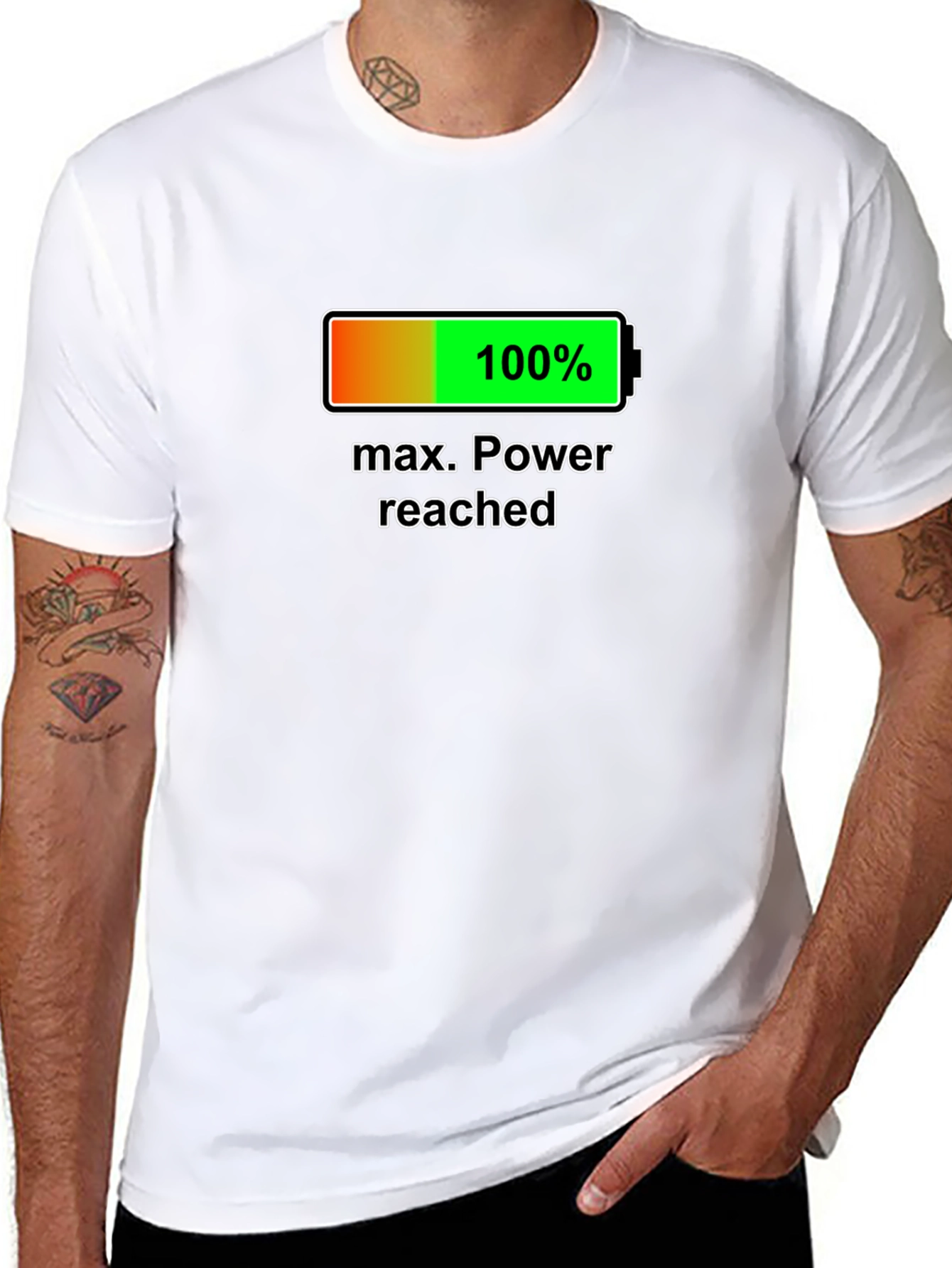 Max Power Reached Graphic Tee