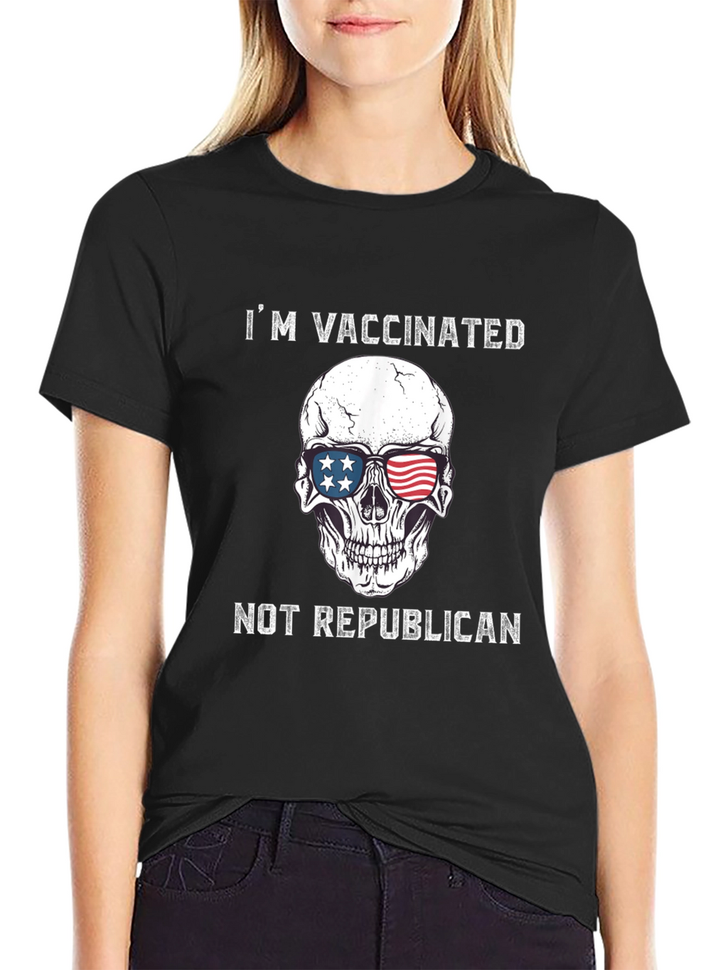 Vaccinated Not Republican T-Shirt