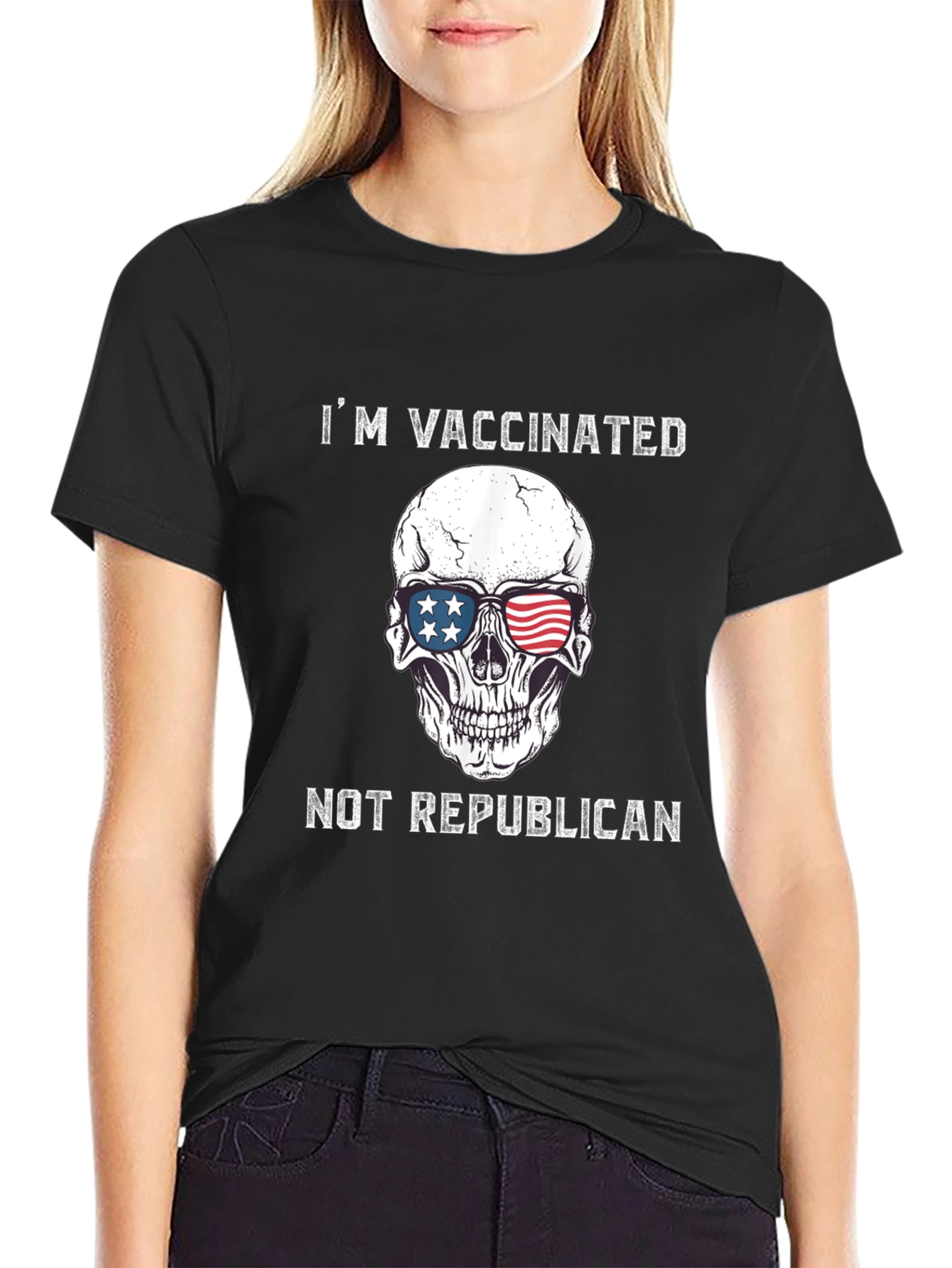 Vaccinated Not Republican T-Shirt