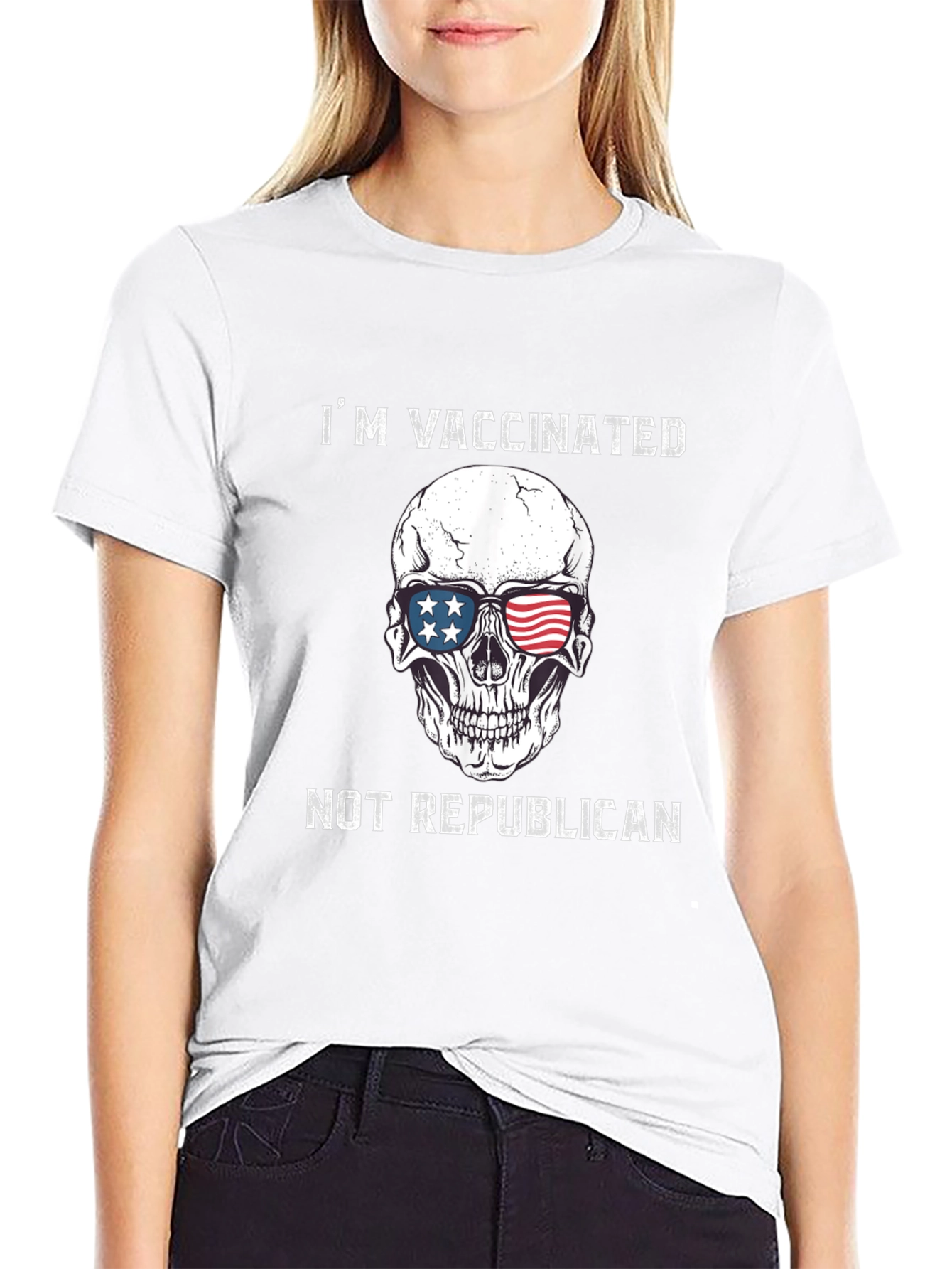 Vaccinated Not Republican T-Shirt