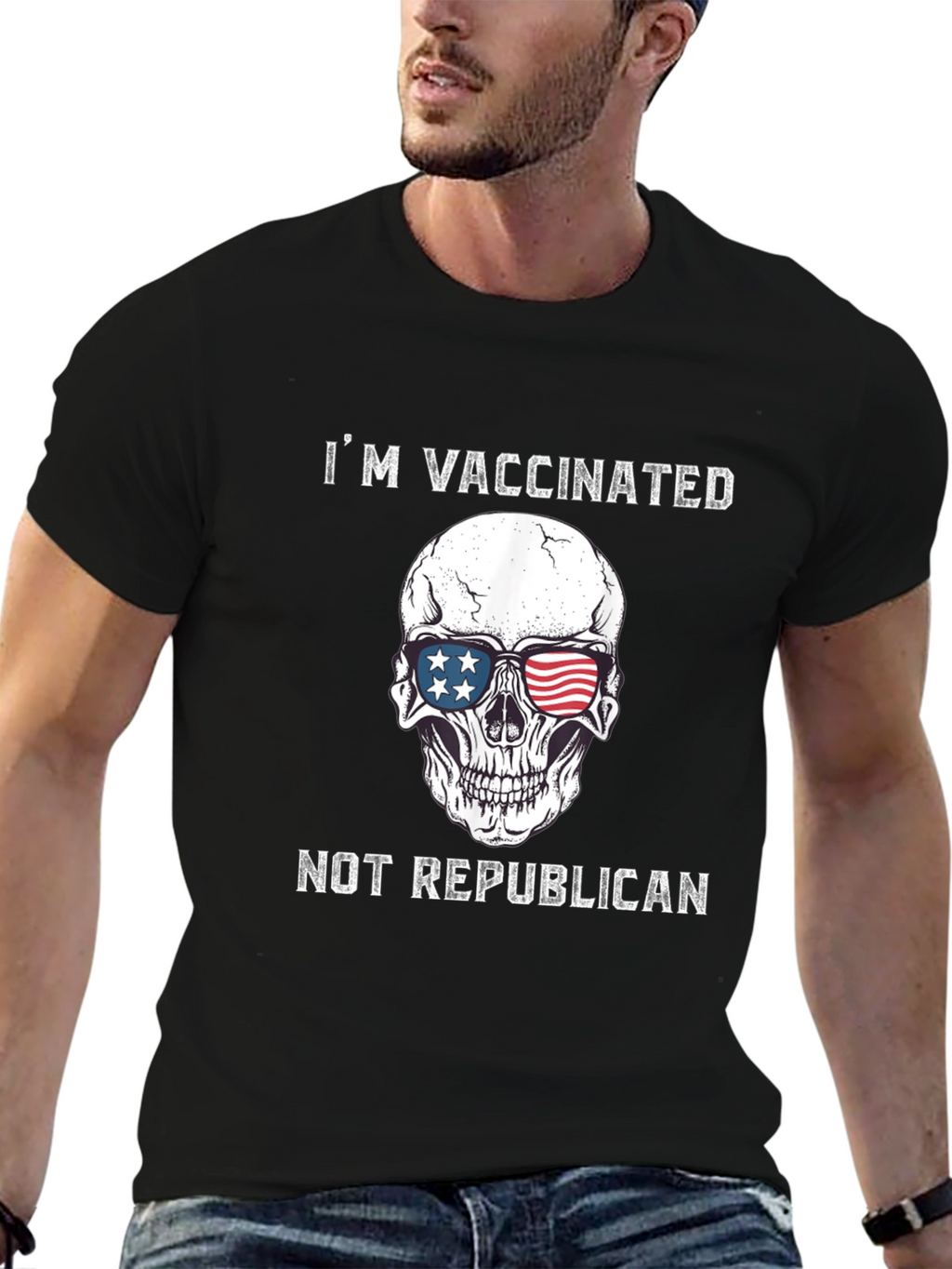 Vaccinated Not Republican T-Shirt