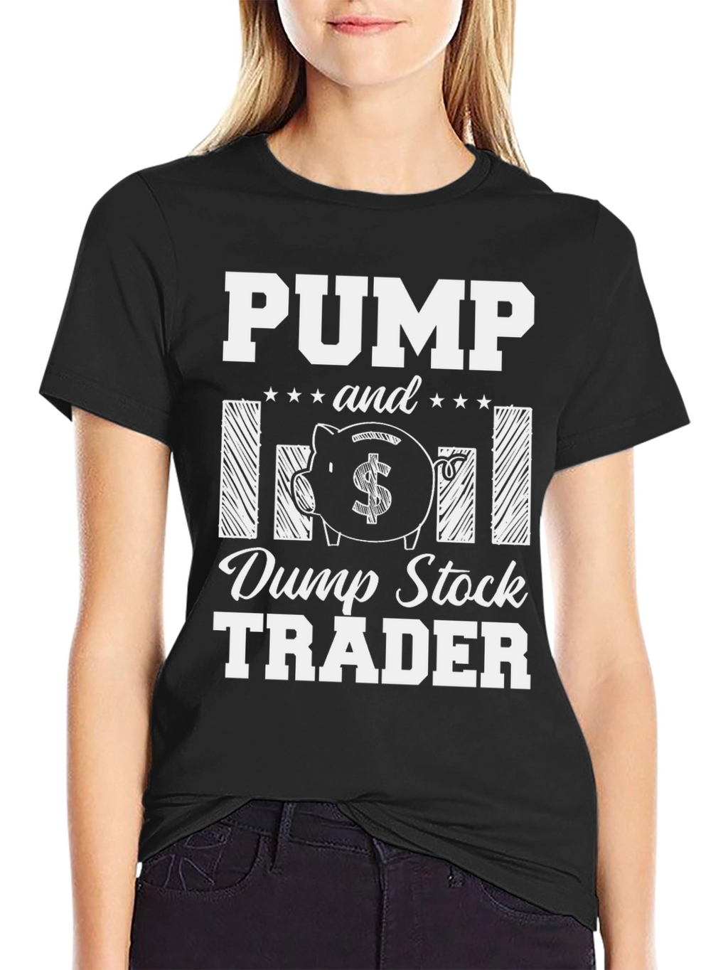 Pump and Dump Stock Trader Graphic T-Shirt