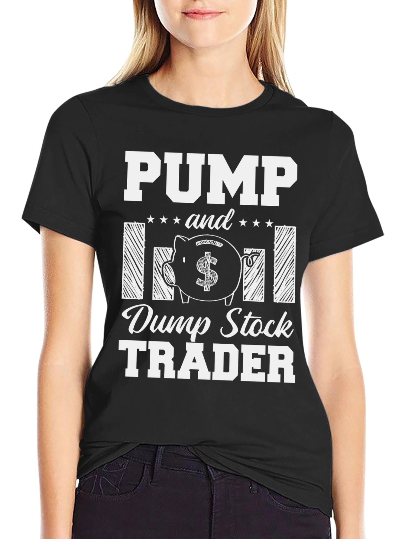 Pump and Dump Stock Trader Graphic T-Shirt