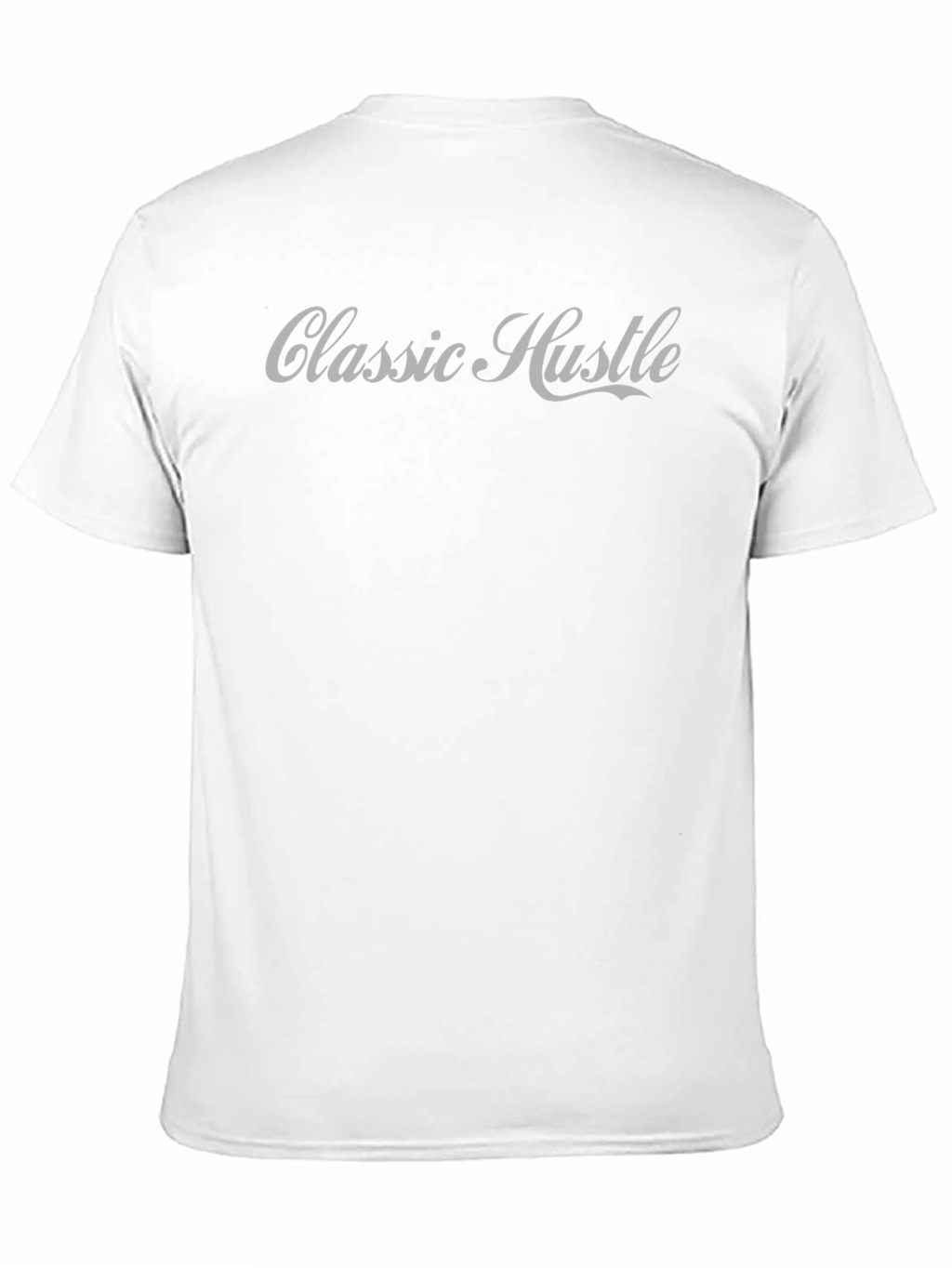 Classic Hustle Tee - Premium Black Cotton