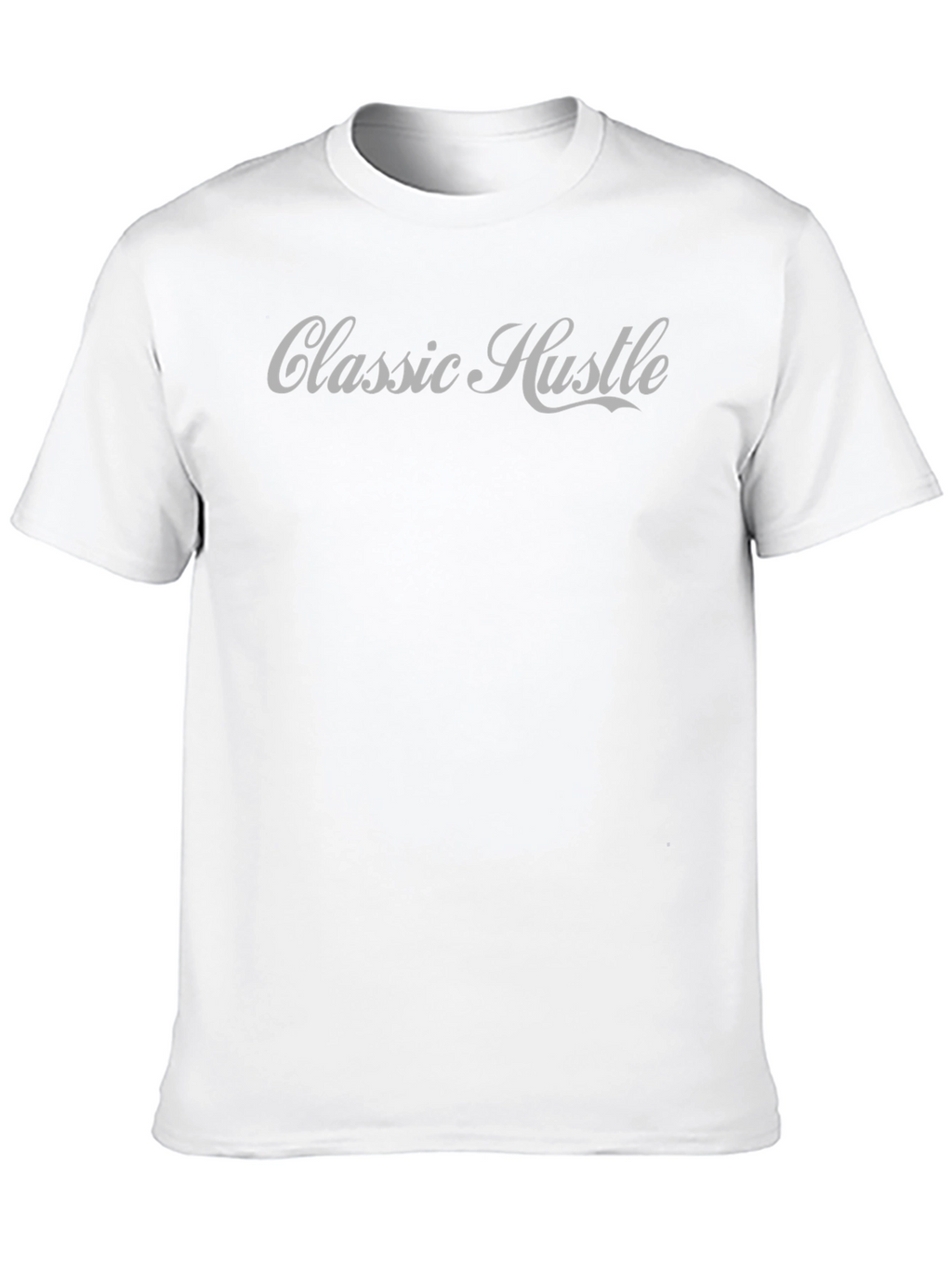 Classic Hustle Tee - Premium Black Cotton