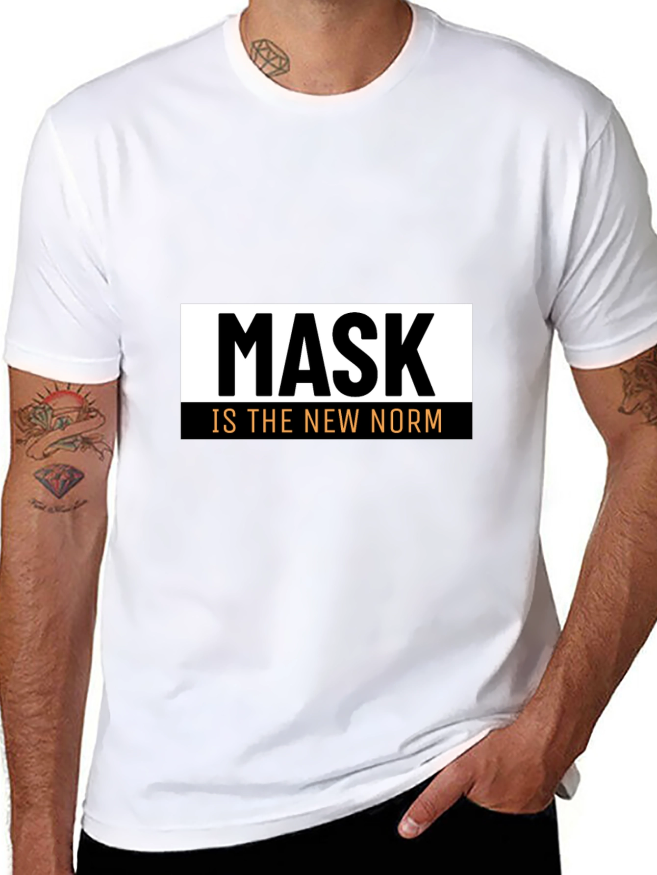 Mask is the New Norm Graphic T-Shirt