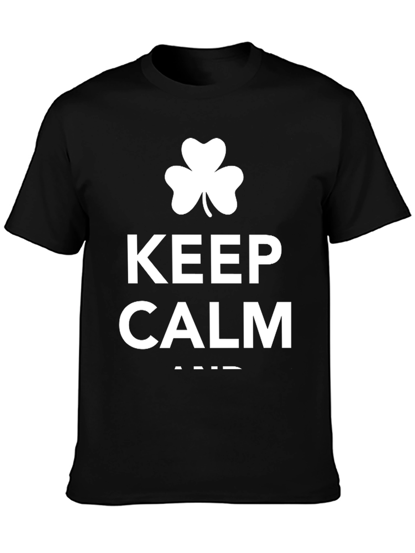 Keep Calm St. Patricks Day Graphic T-Shirt