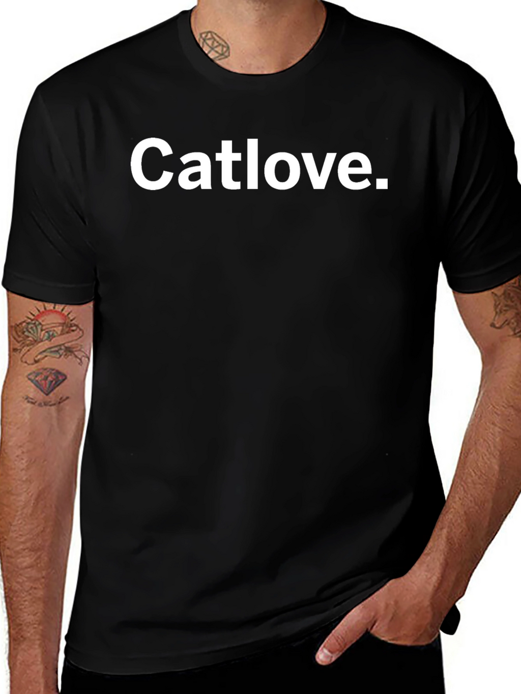 Catlove Black T-Shirt
