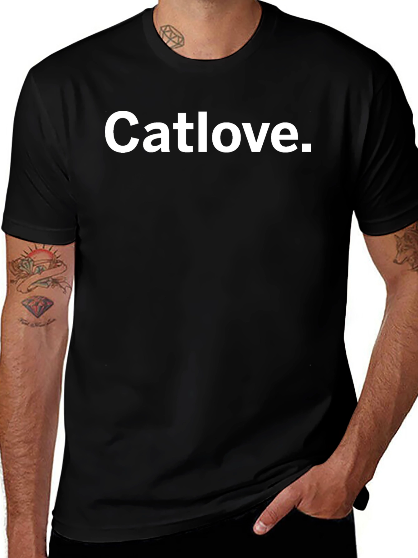Catlove Black T-Shirt