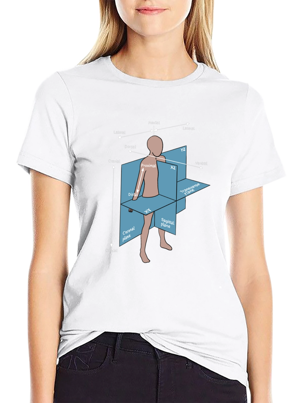 Anatomical Planes T-Shirt - Medical Student Gift