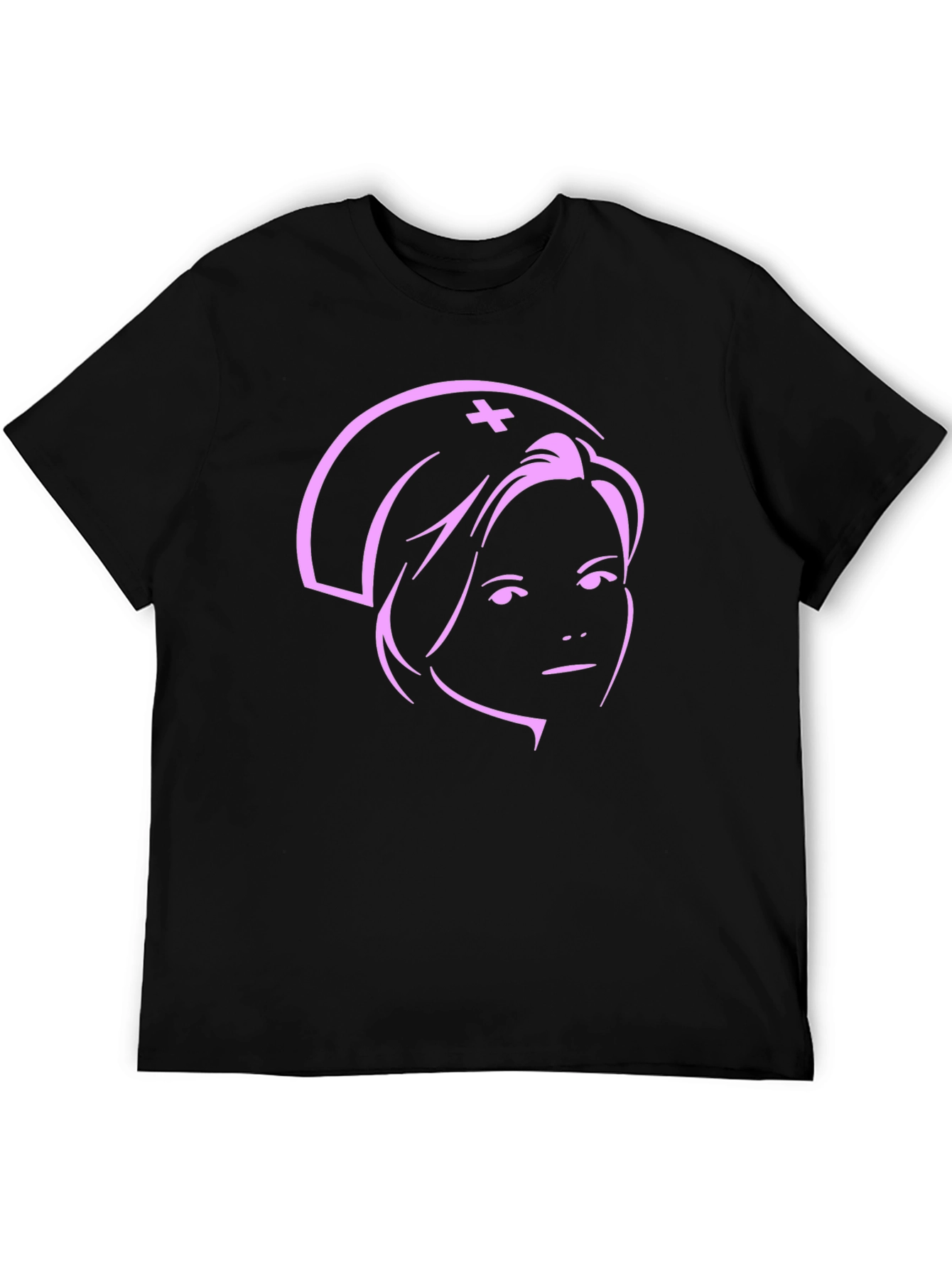 Nurse Graphic T-Shirt - Black