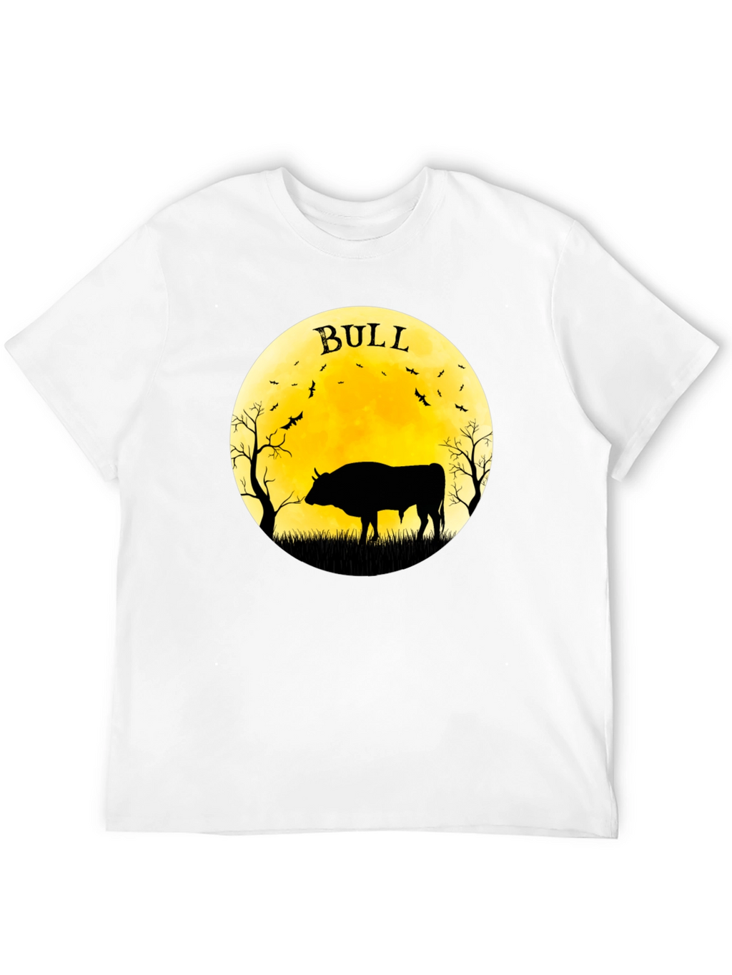 Bull Moon T-Shirt - Black